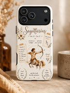 Sagittarius Zodiac Phone Case – Celestial Archer Astrology Design