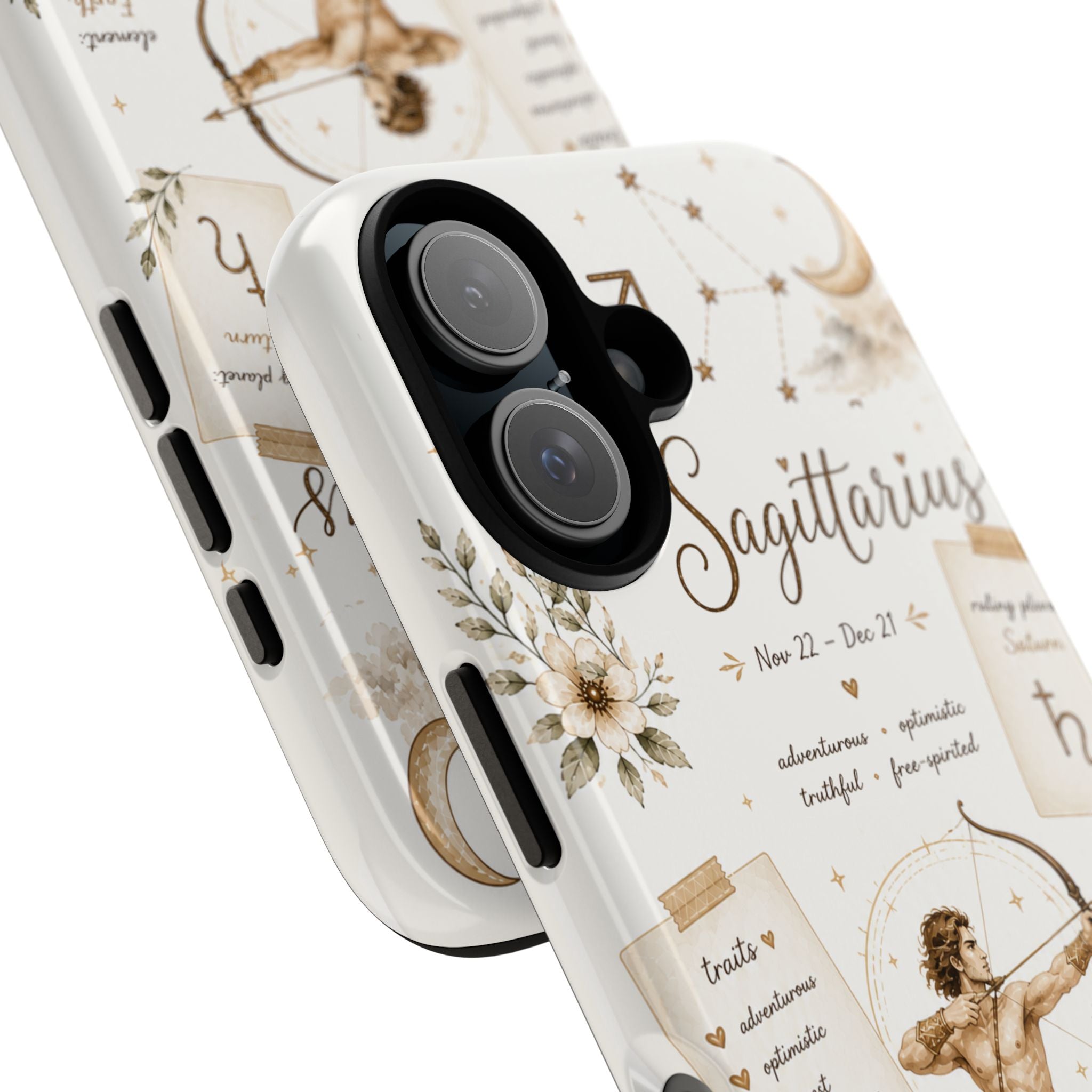 Sagittarius Zodiac Phone Case – Celestial Archer Astrology Design