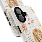 Leo Zodiac Phone Case — Lion Constellation Astrology Tough Case