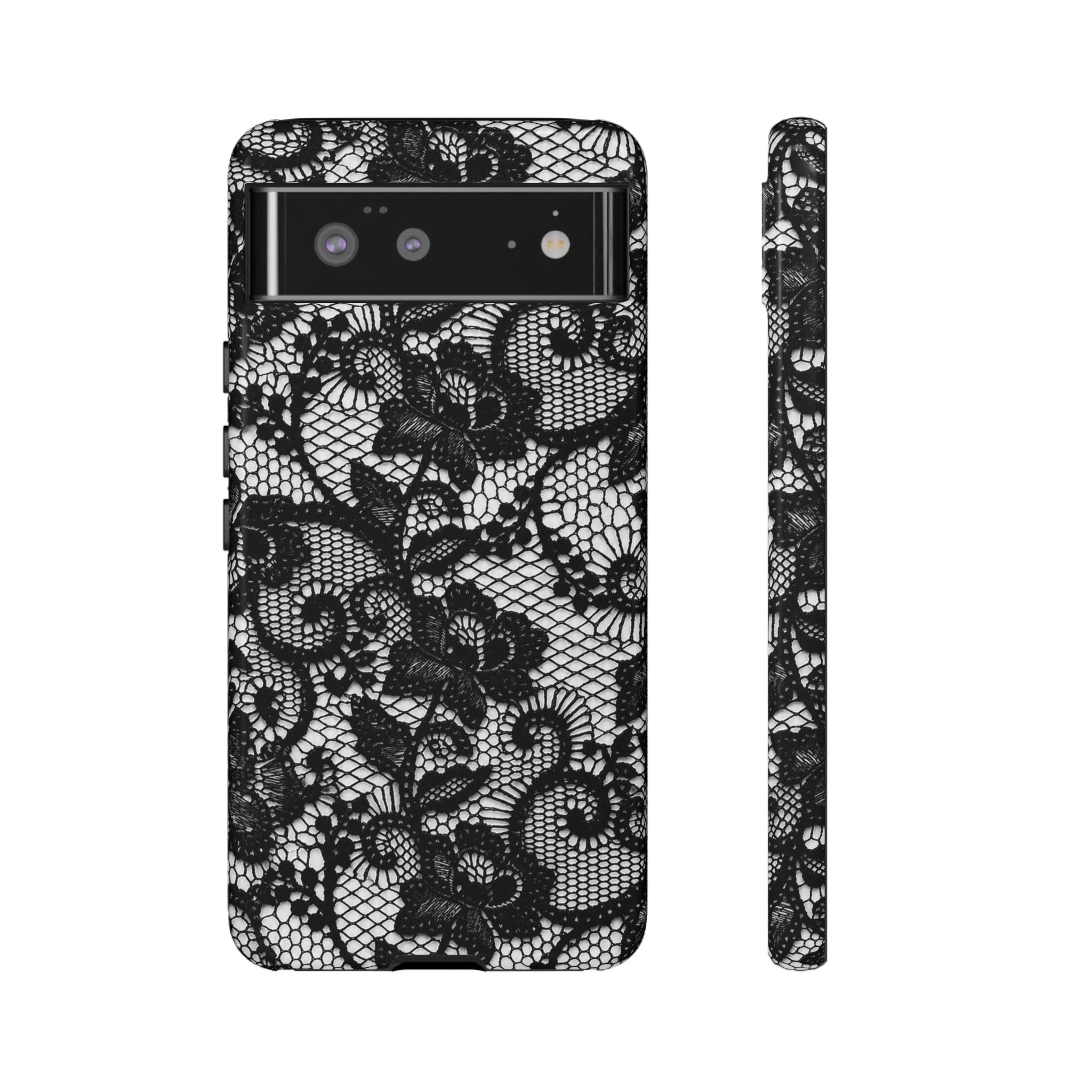 Black Lace - Phone Case