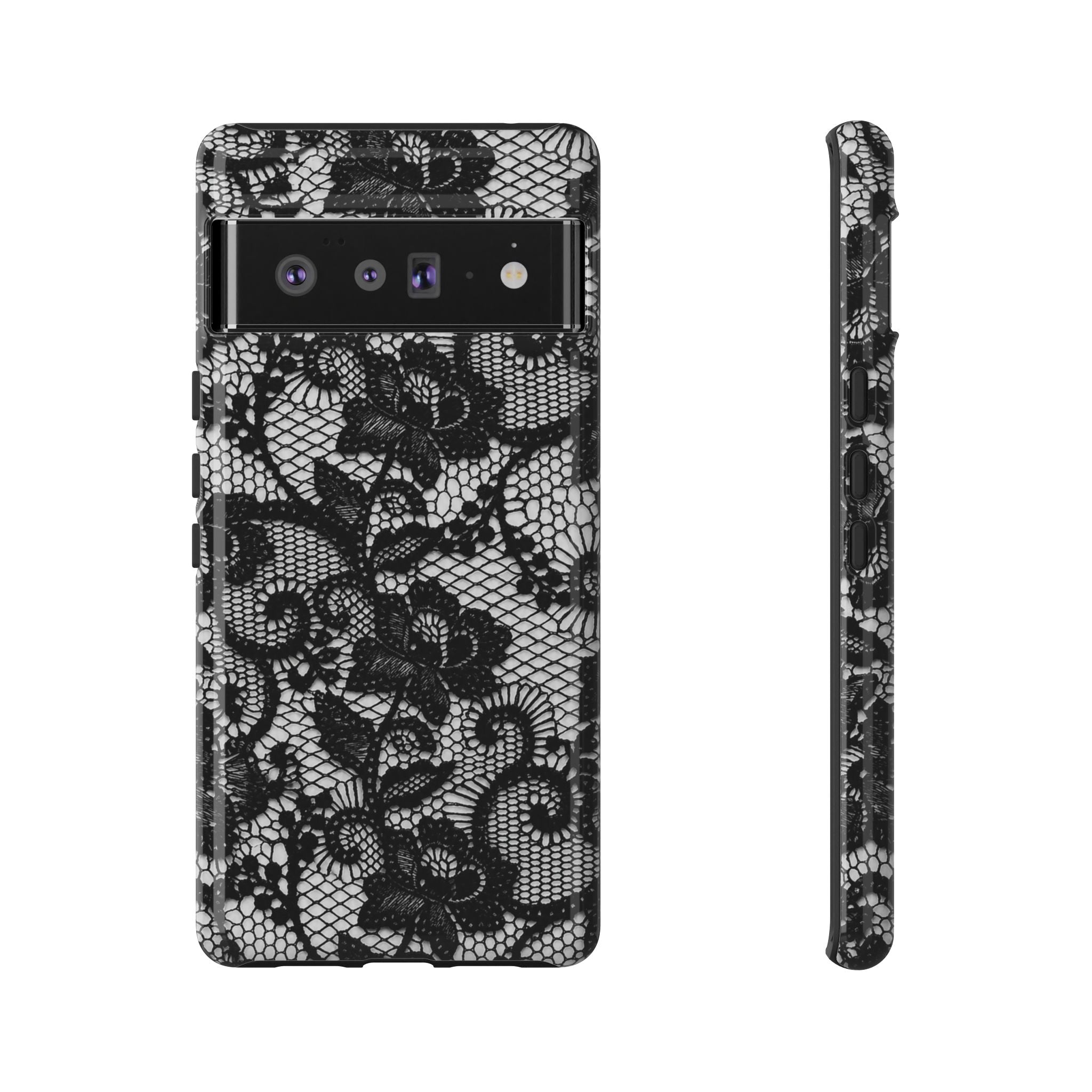 Black Lace - Phone Case