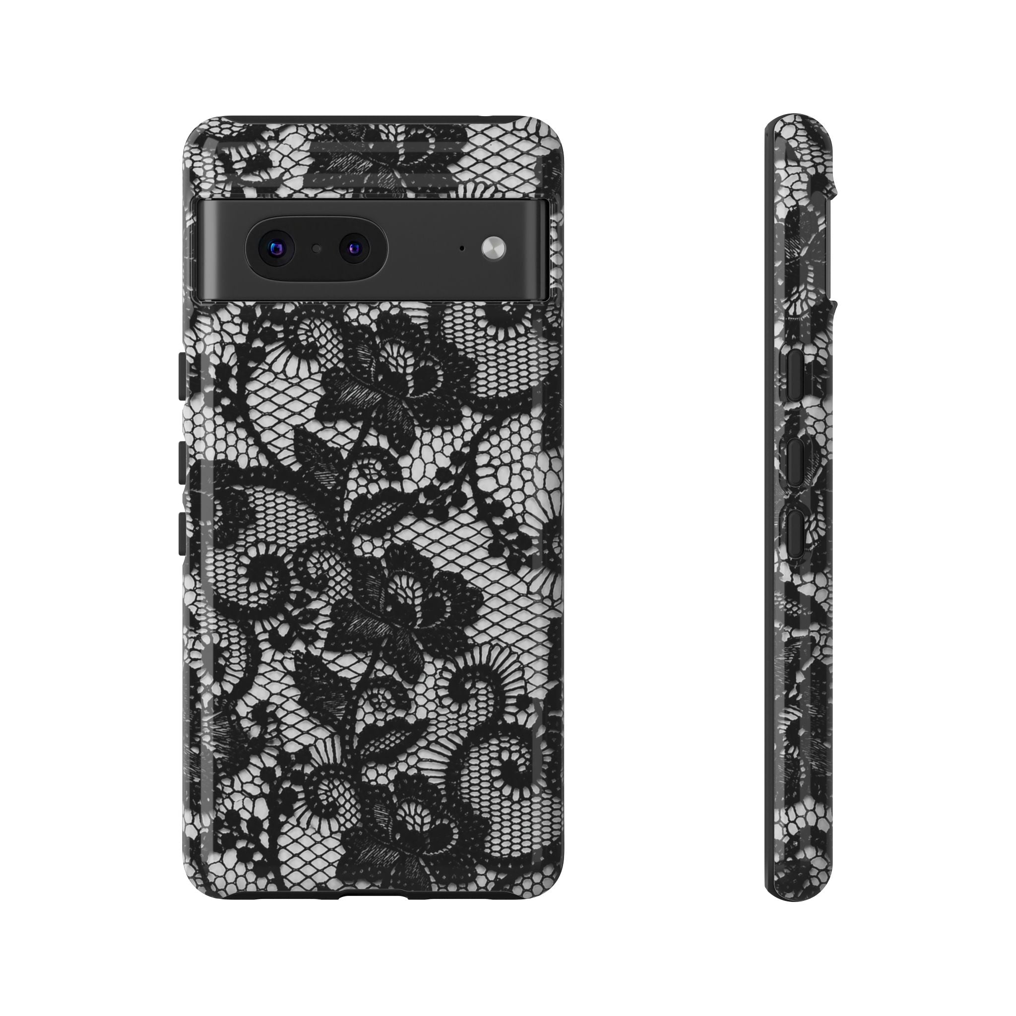 Black Lace - Phone Case
