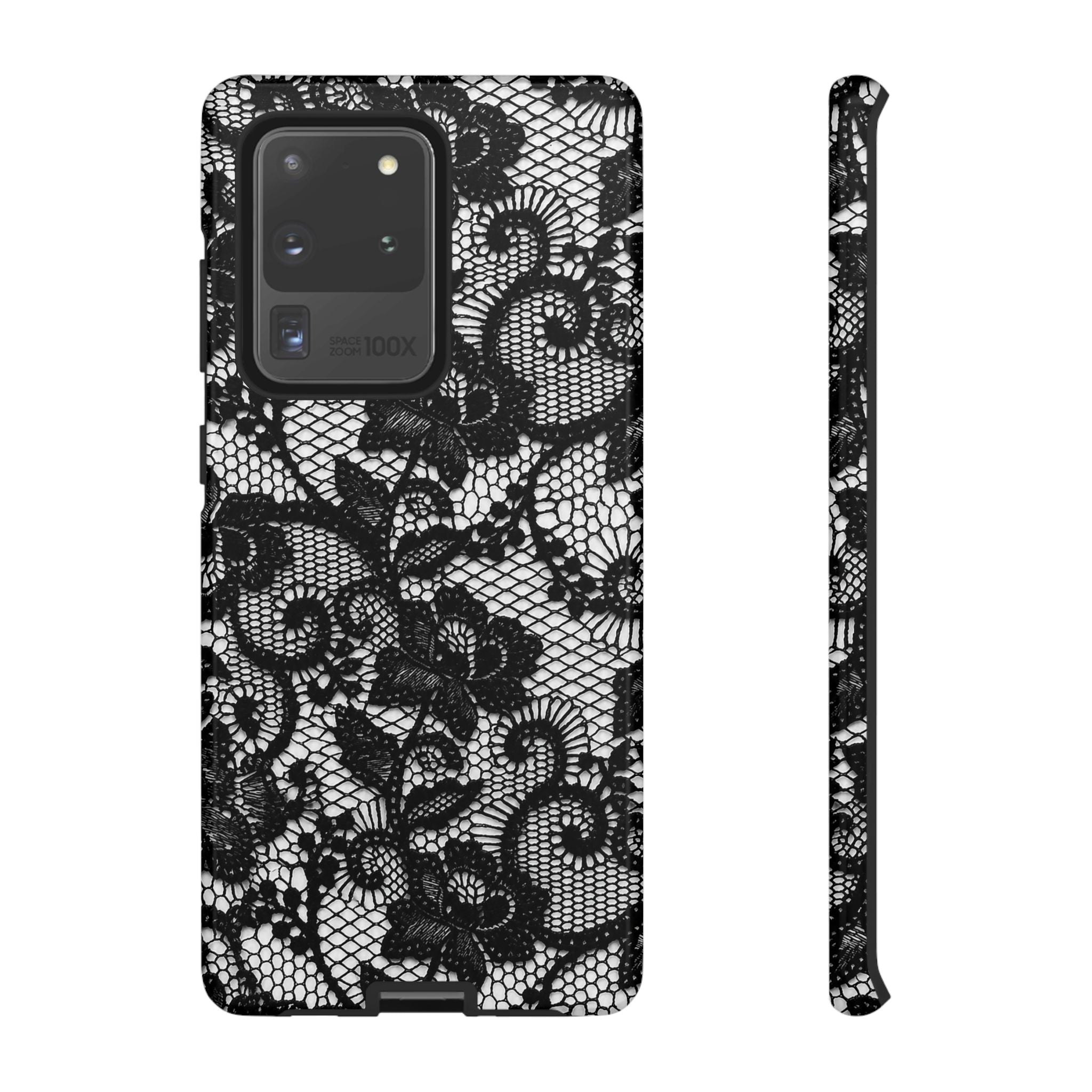 Black Lace - Phone Case