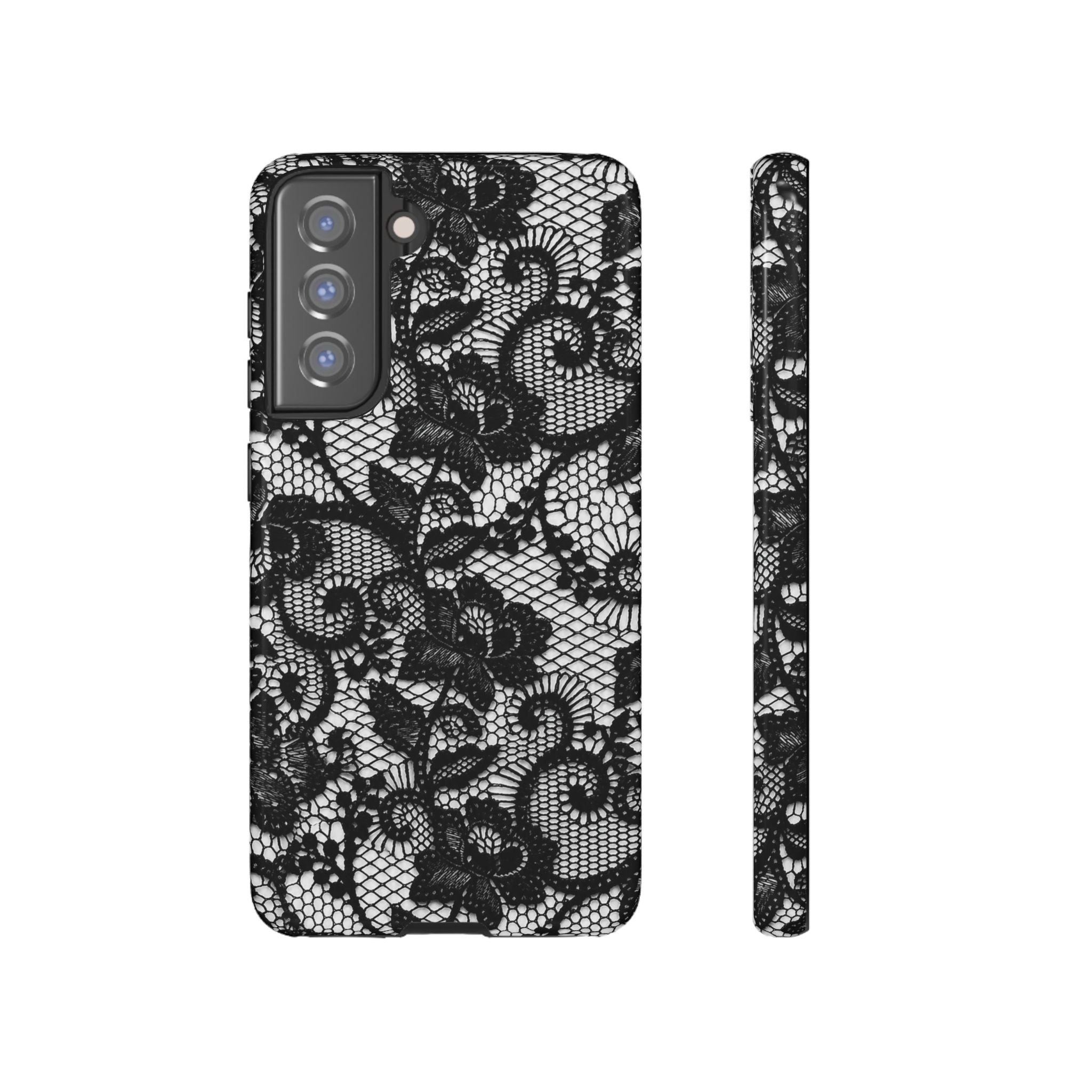 Black Lace - Phone Case