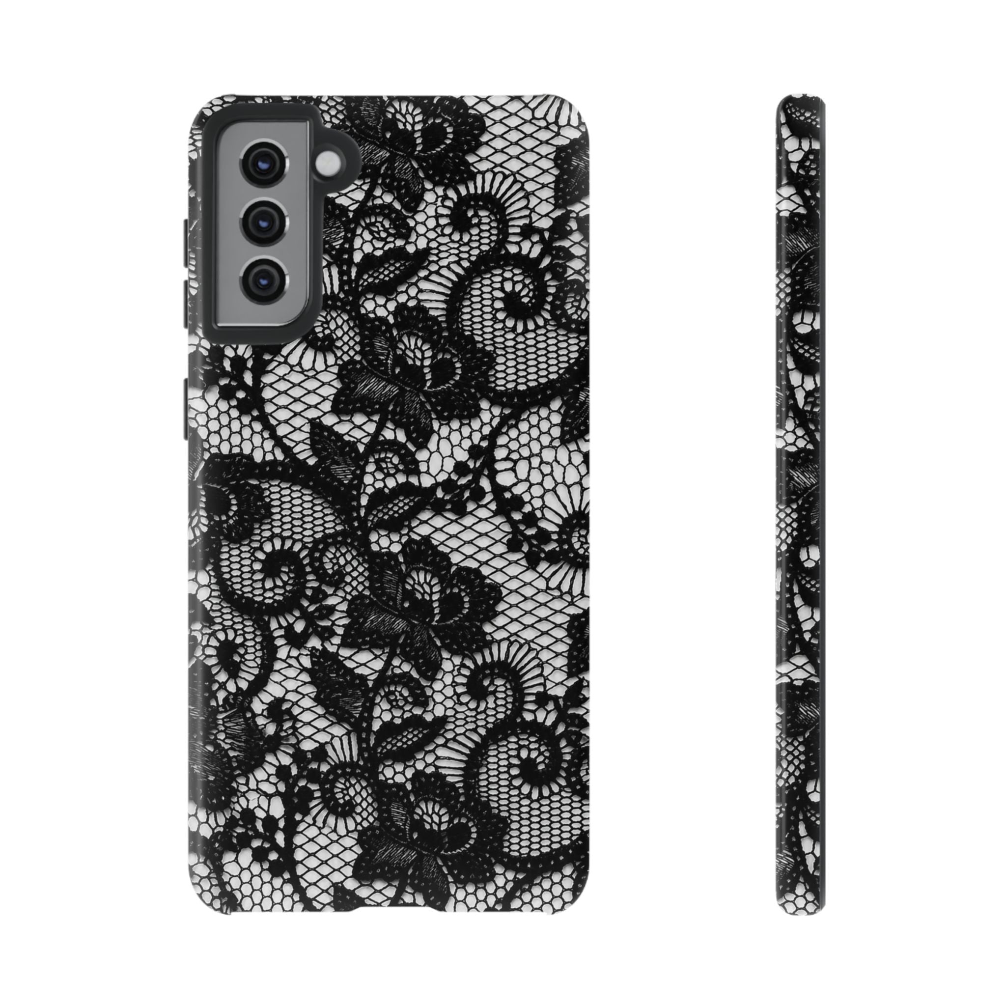 Black Lace - Phone Case