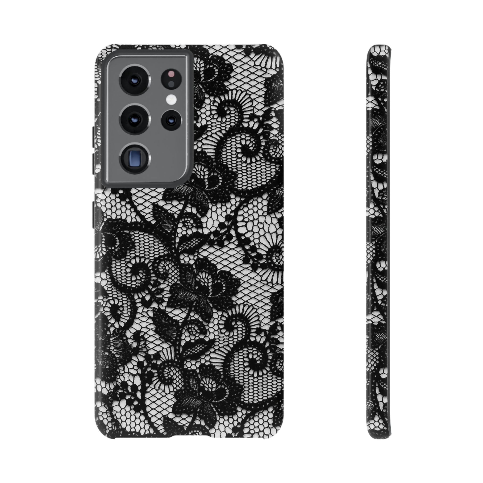 Black Lace - Phone Case
