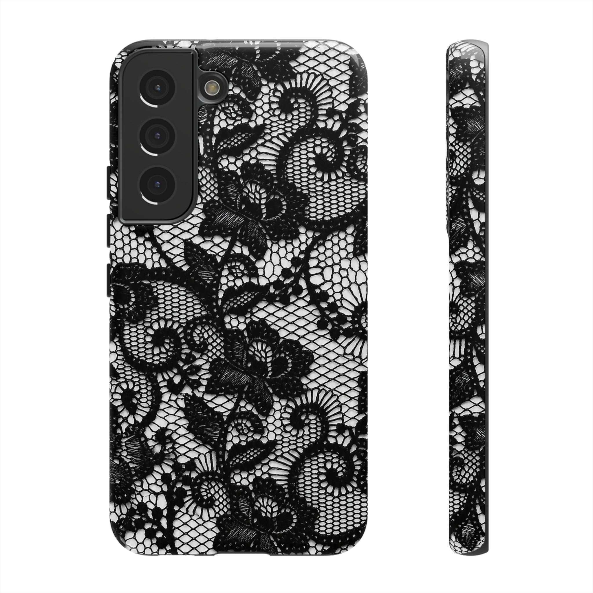 Black Lace - Phone Case