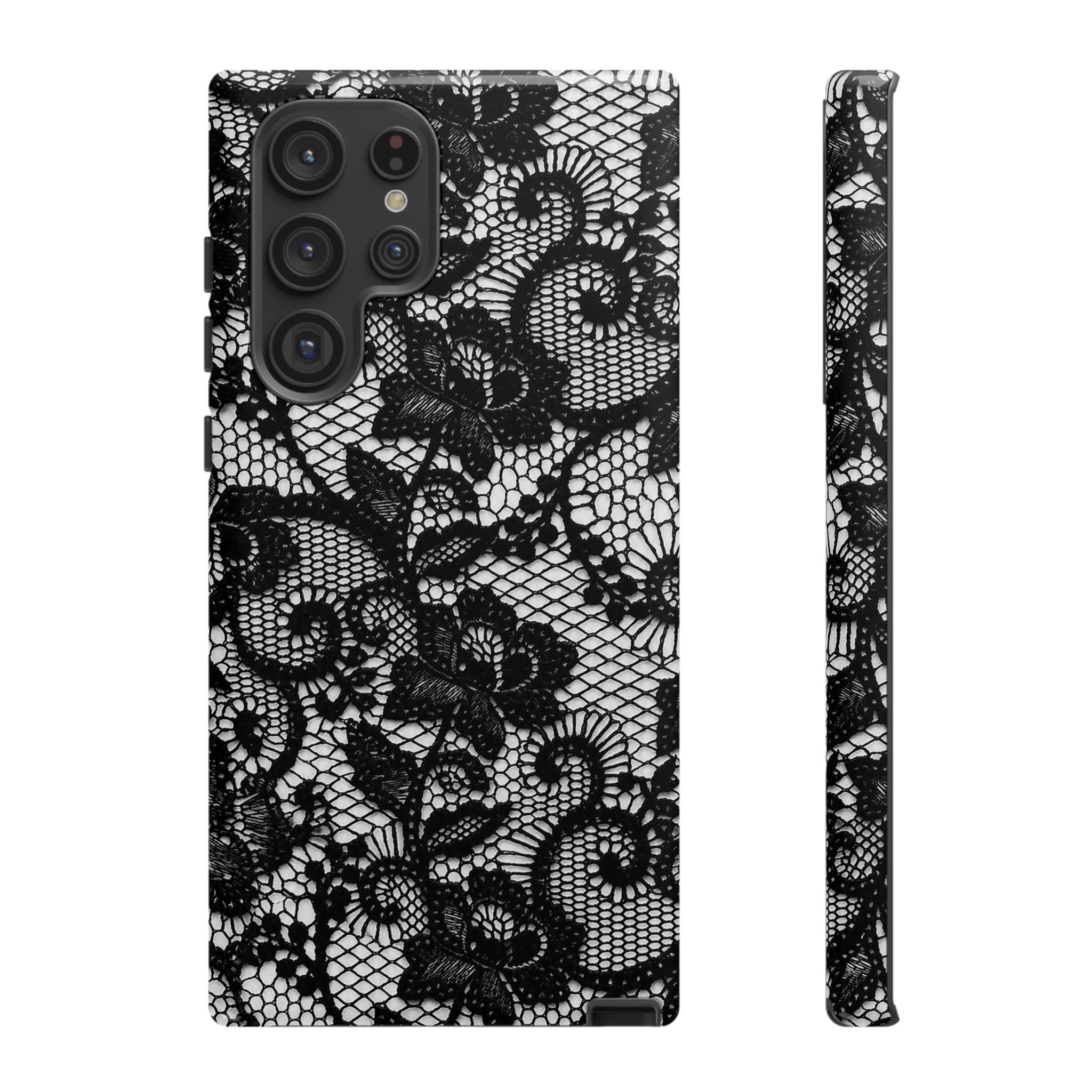 Black Lace - Phone Case