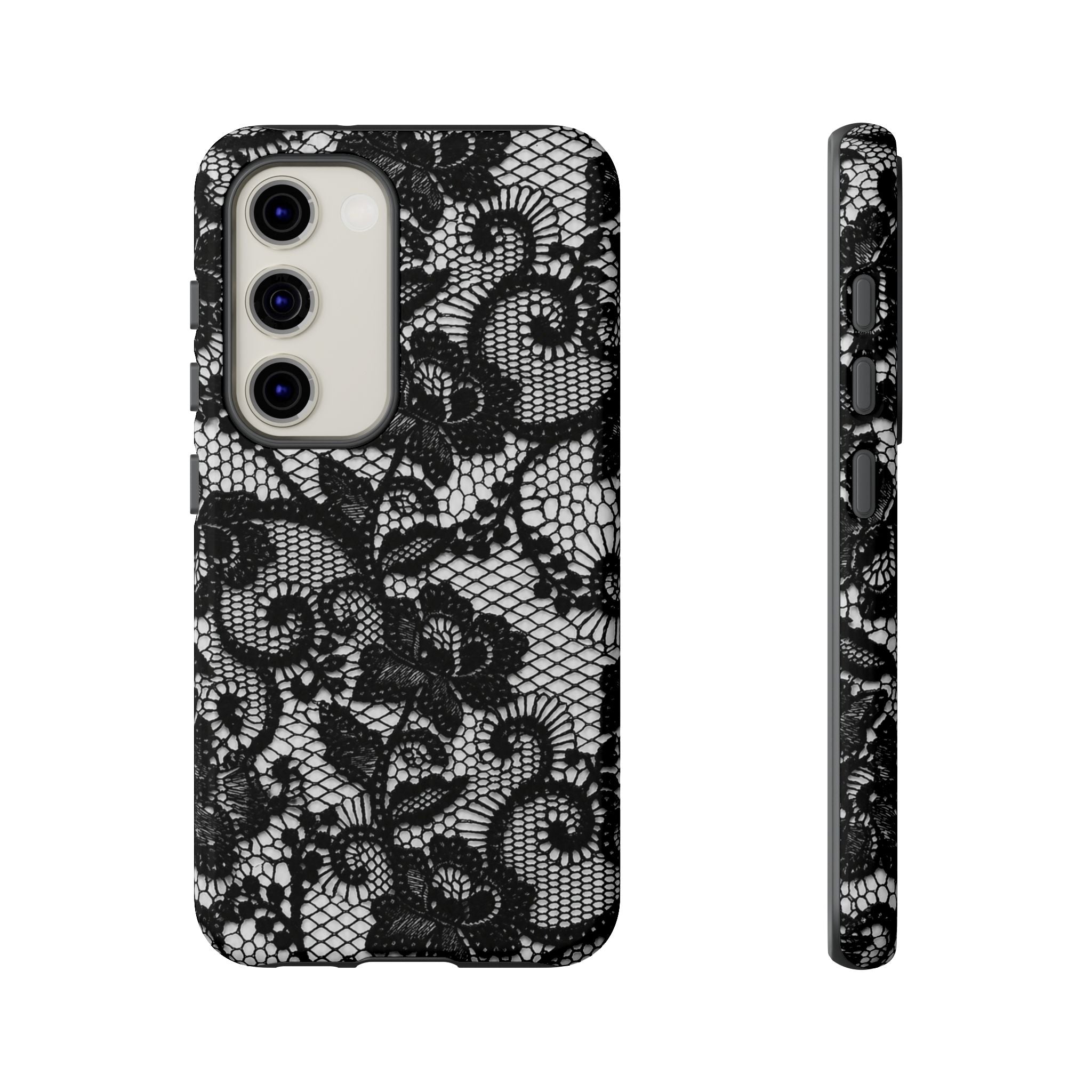 Black Lace - Phone Case