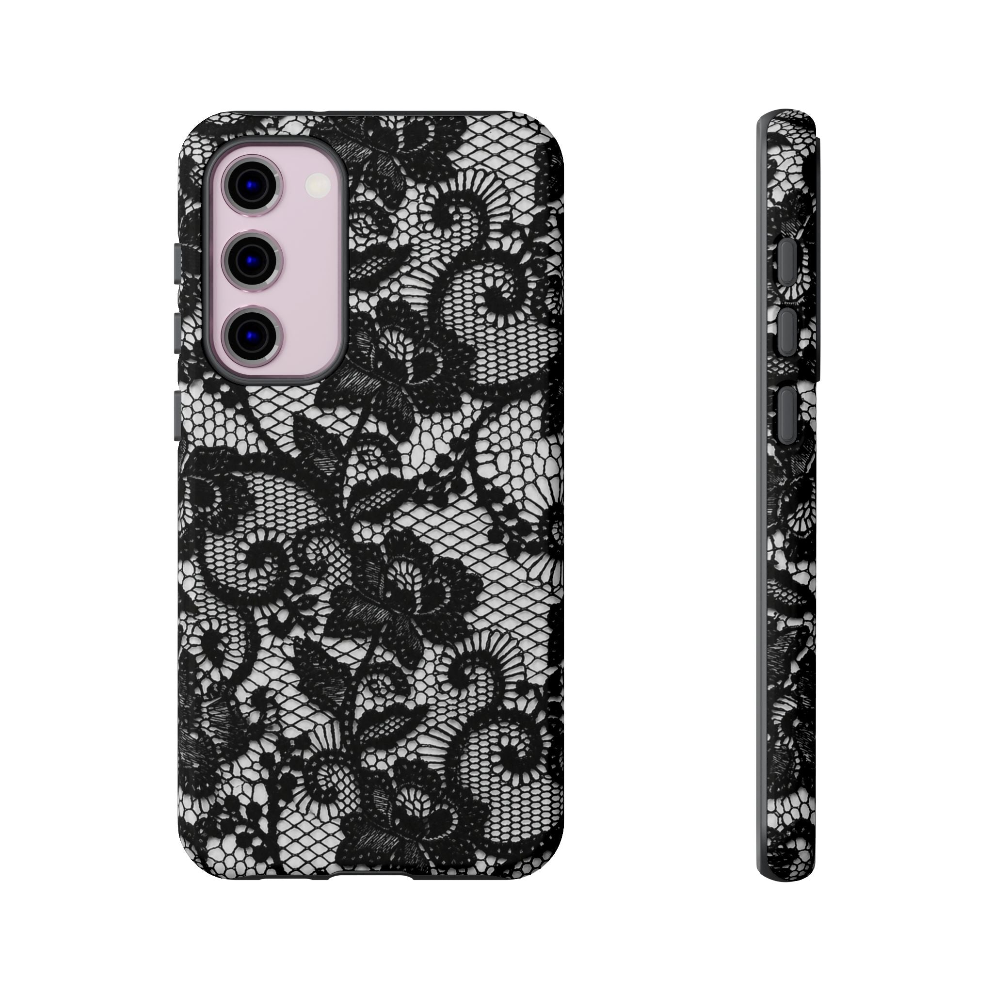 Black Lace - Phone Case