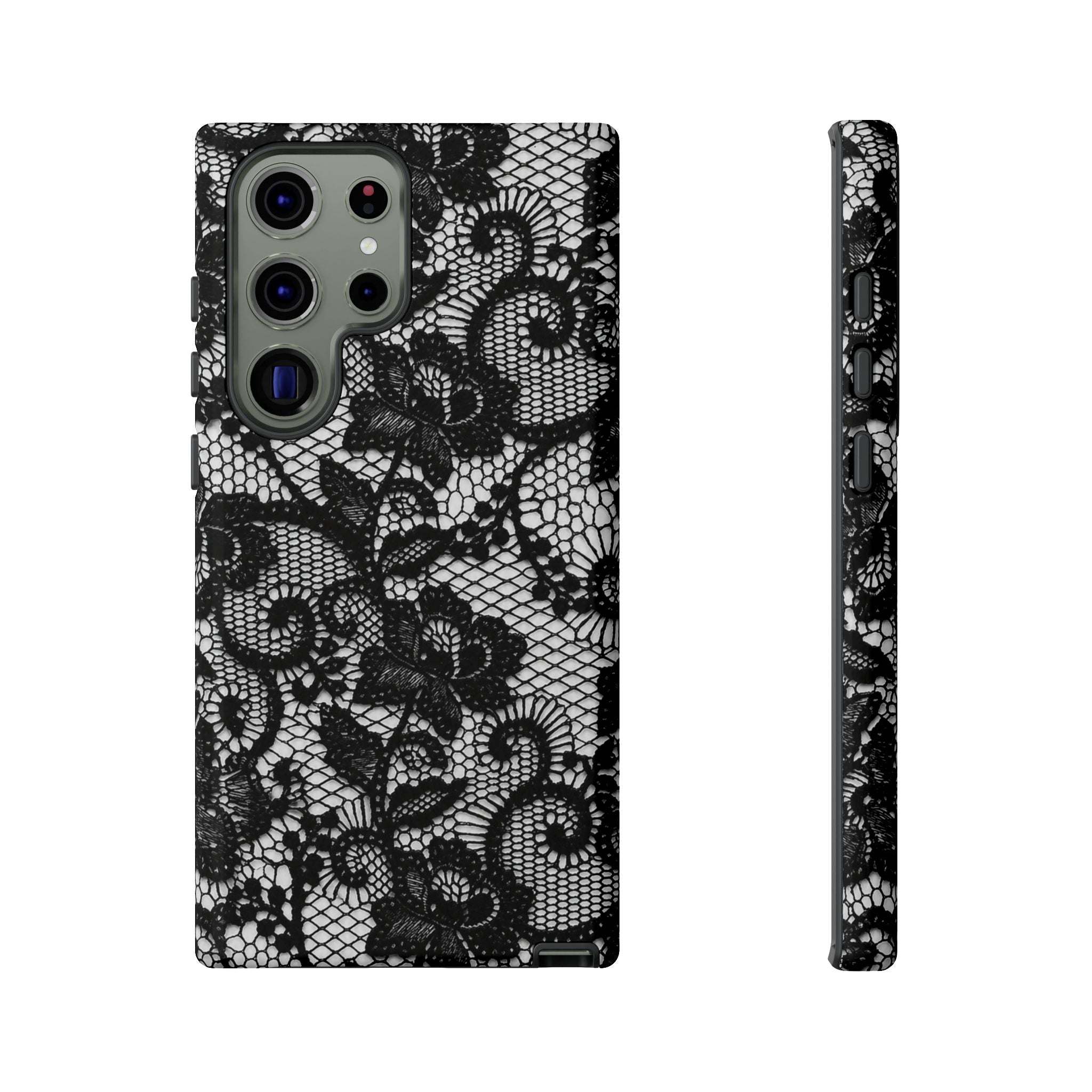 Black Lace - Phone Case
