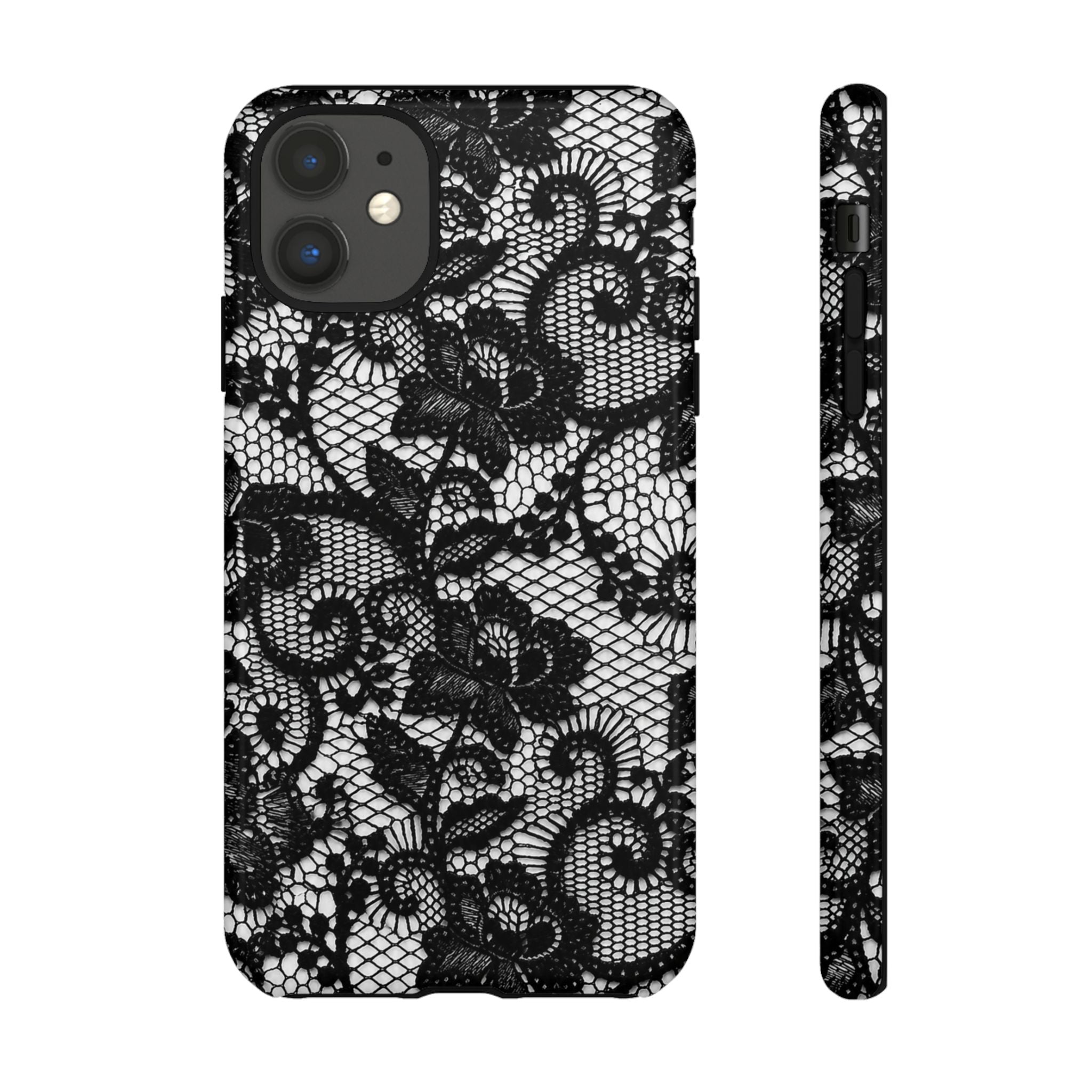 Black Lace - Phone Case