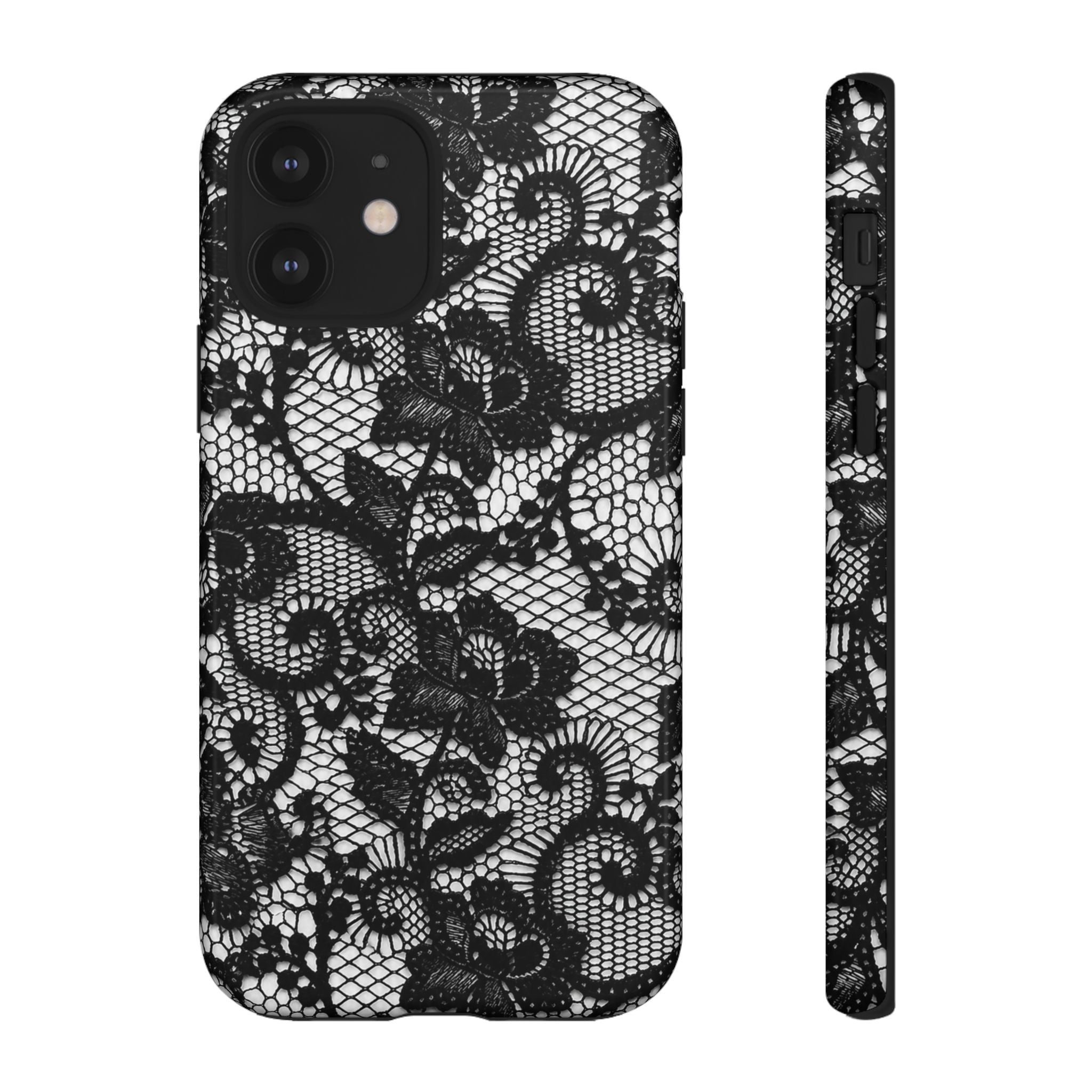 Black Lace - Phone Case