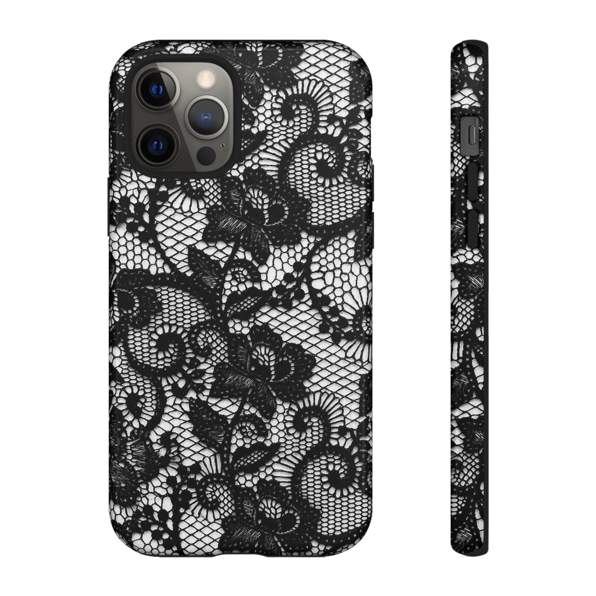Black Lace - Phone Case