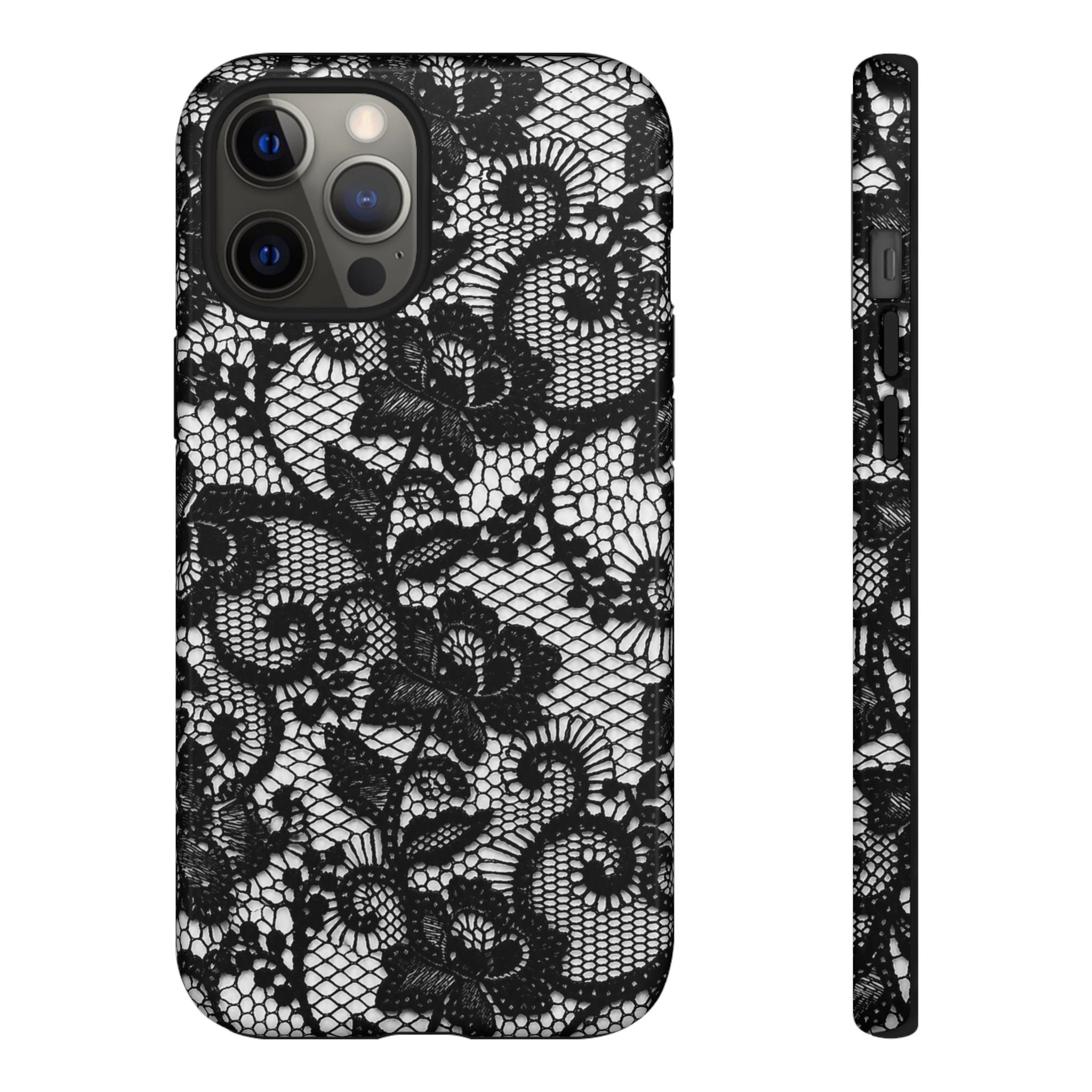 Black Lace - Phone Case