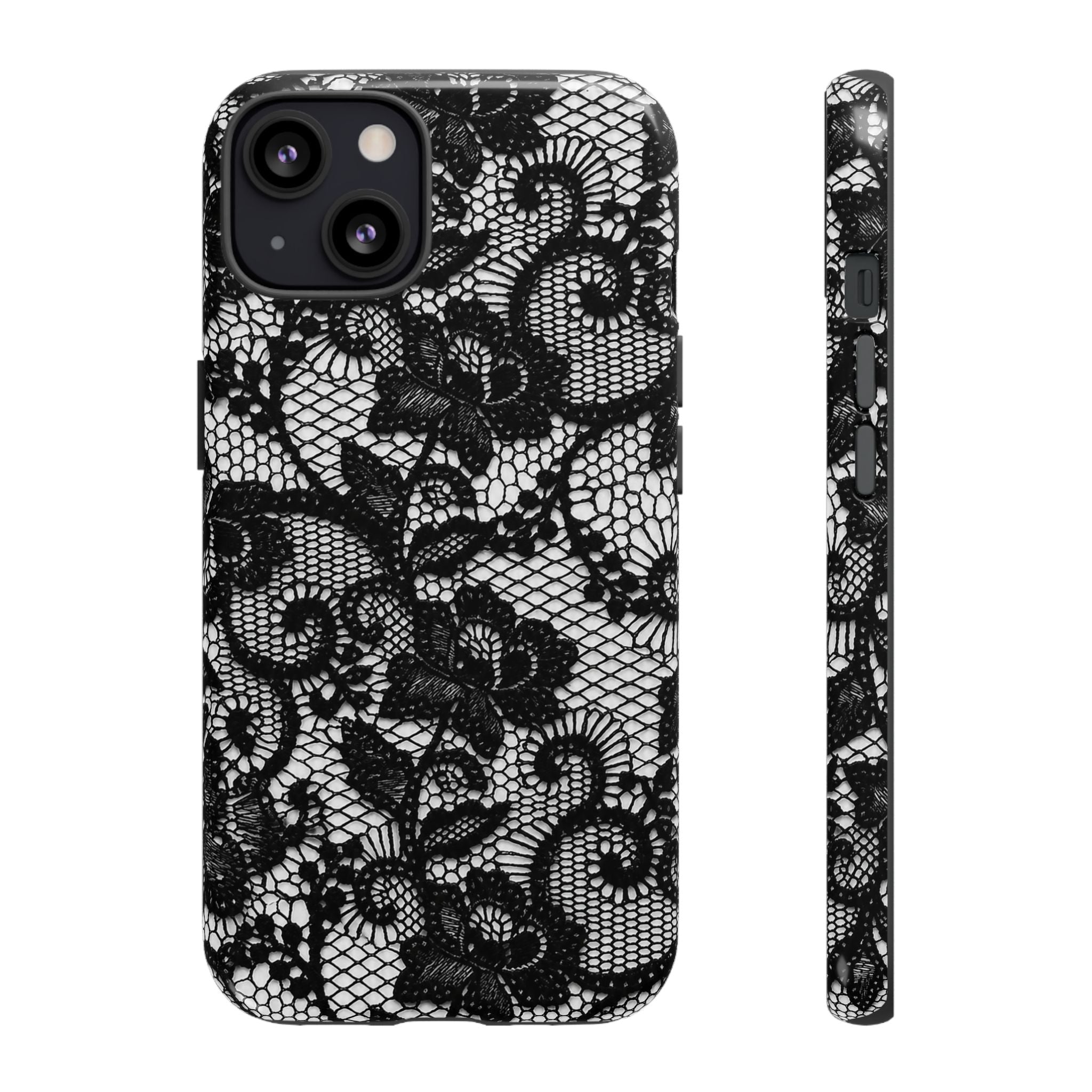 Black Lace - Phone Case