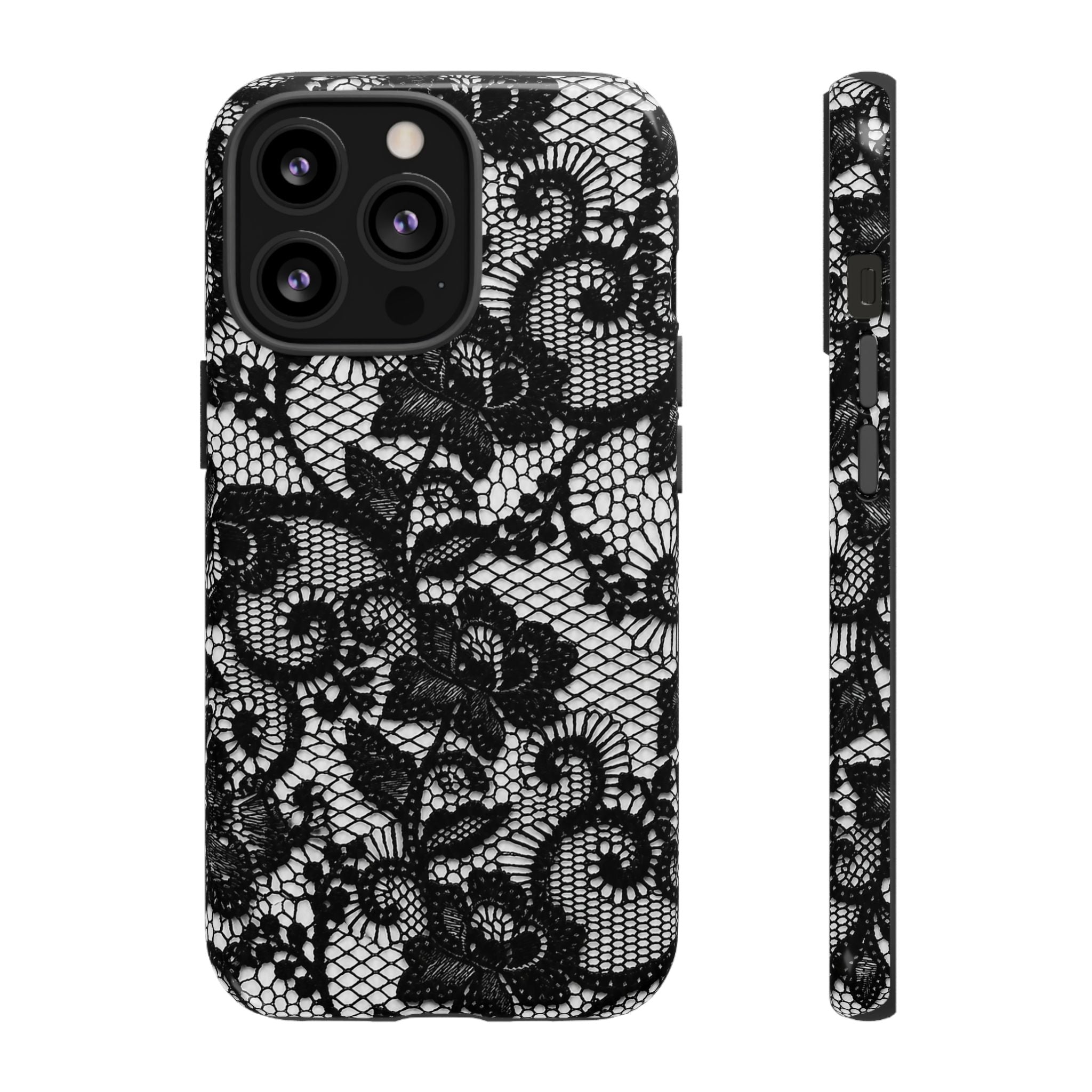 Black Lace - Phone Case