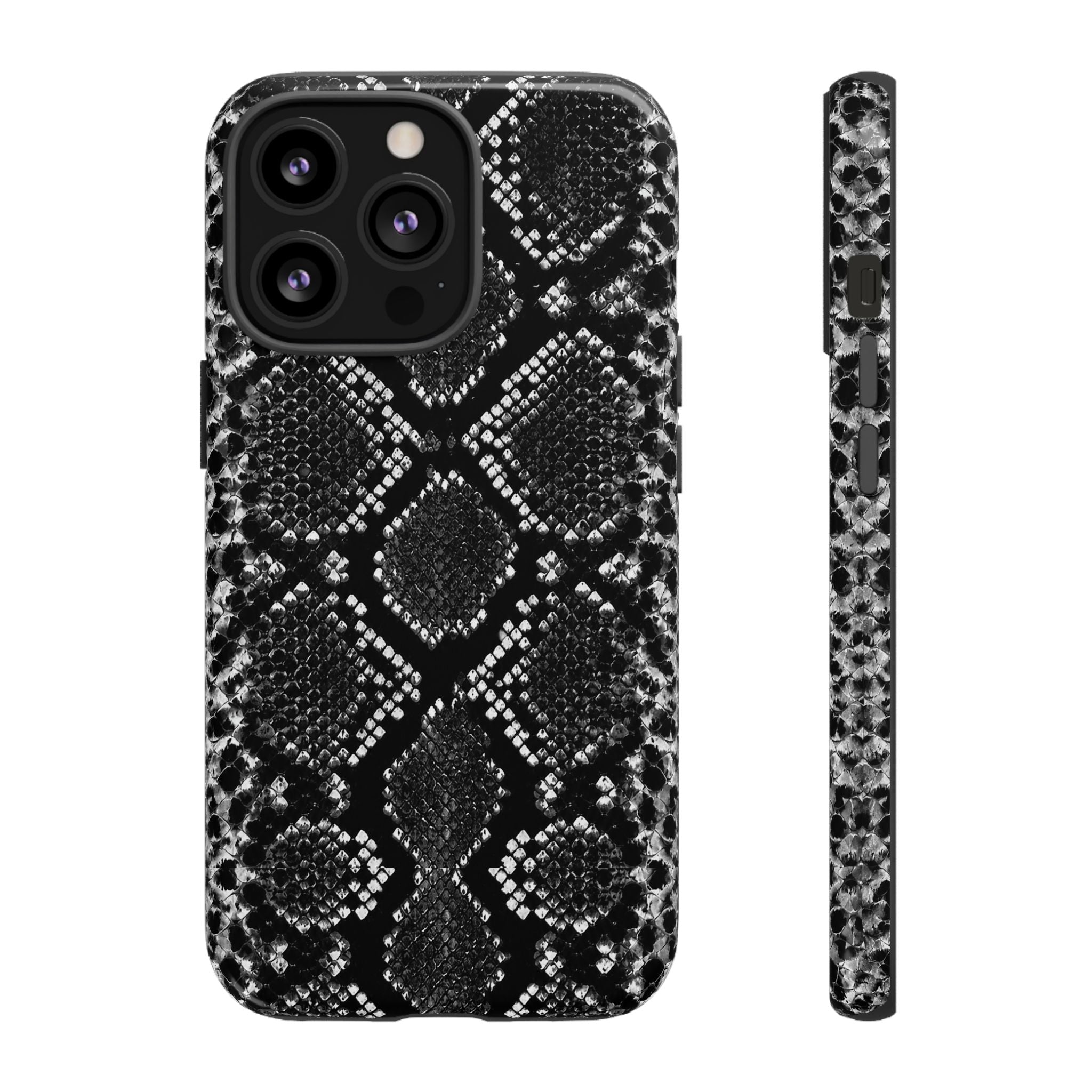 Black Snakeskin - Phone Case