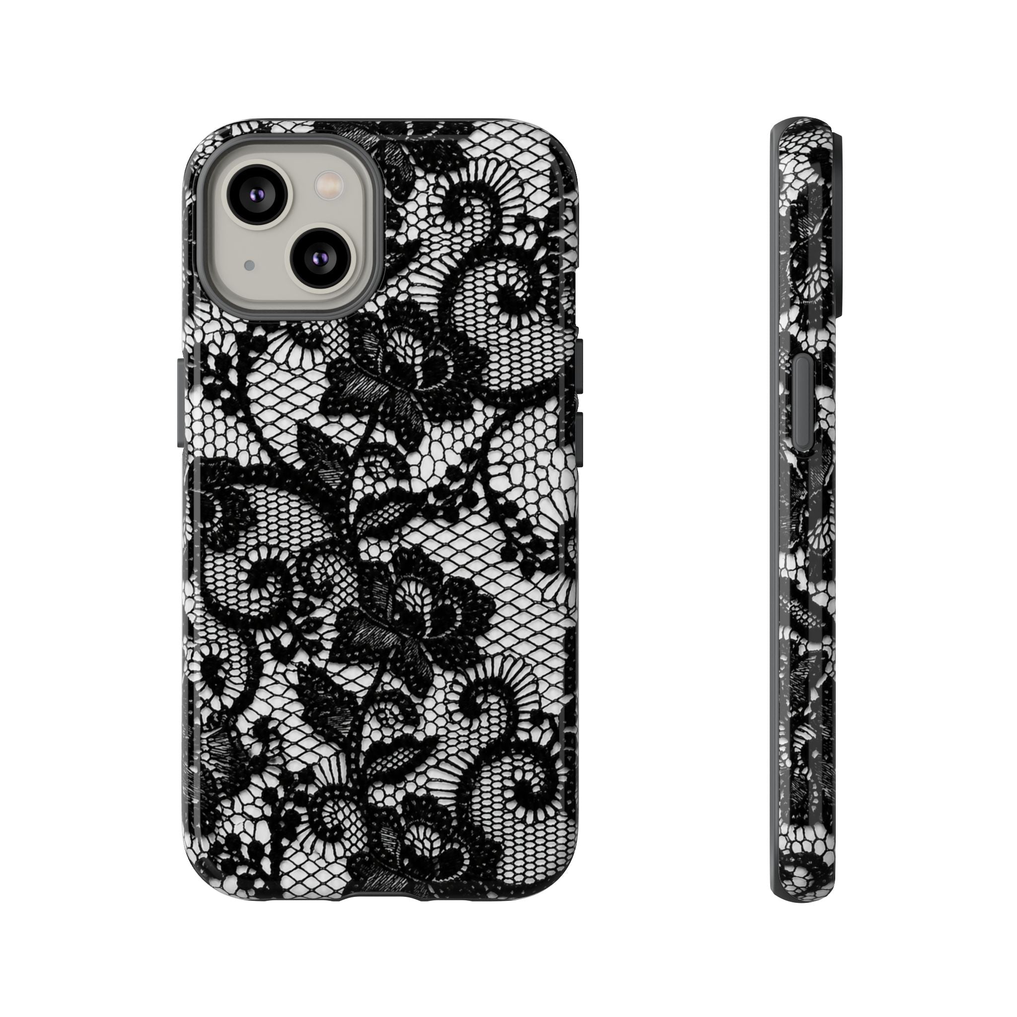 Black Lace - Phone Case