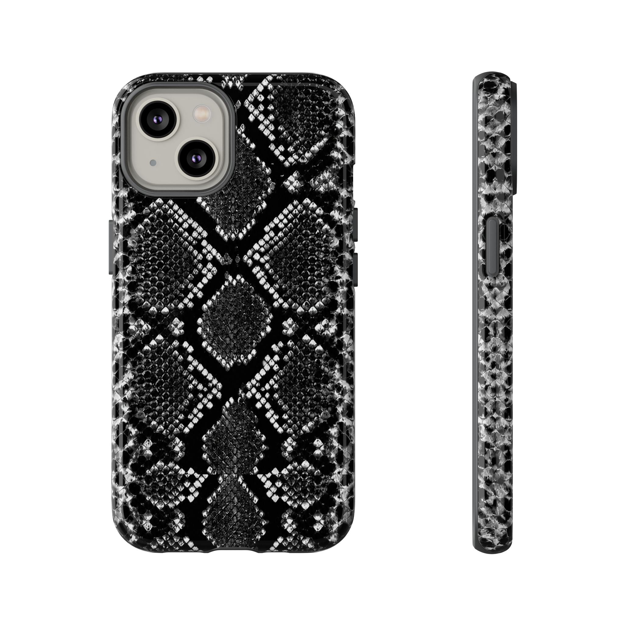 Black Snakeskin - Phone Case