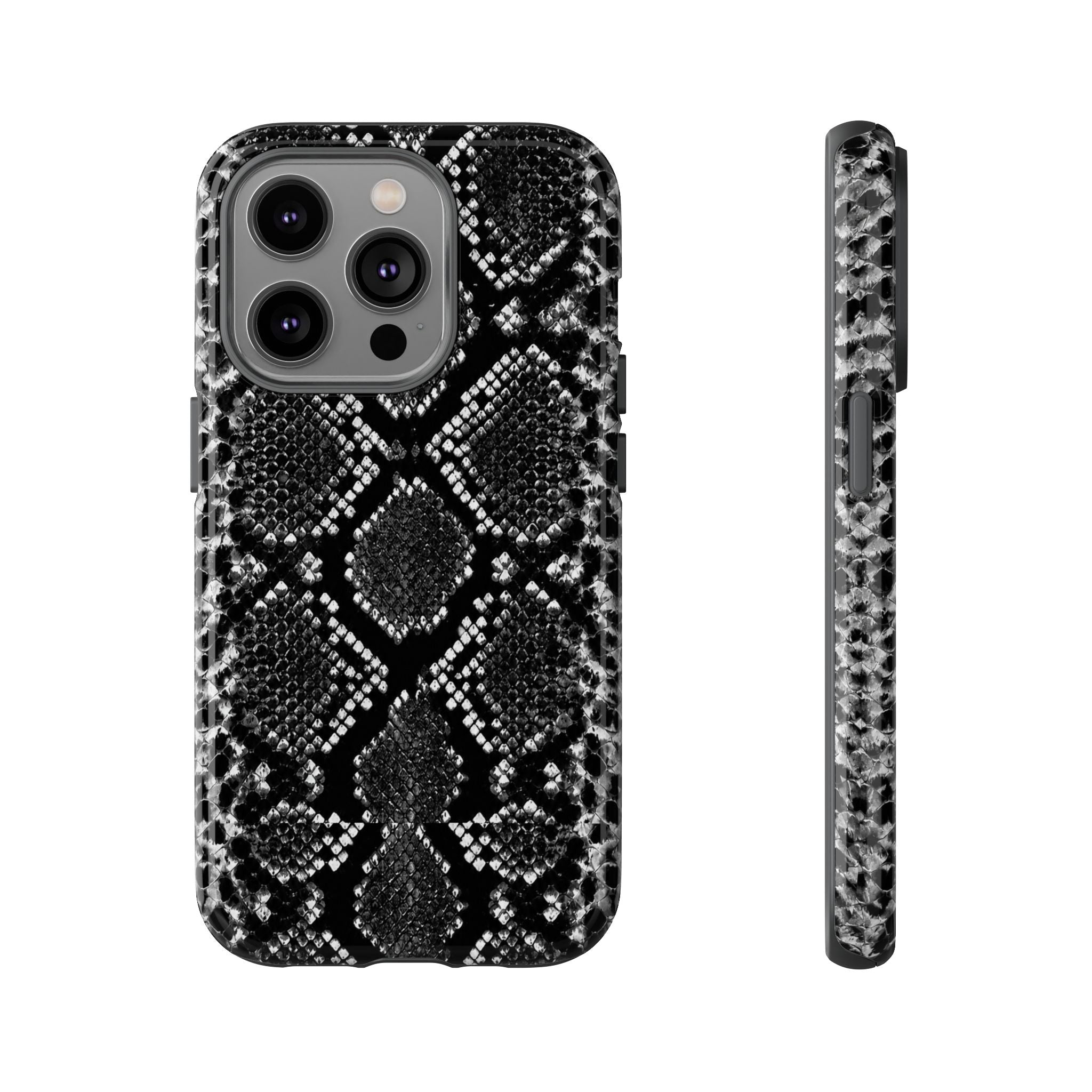 Black Snakeskin - Phone Case