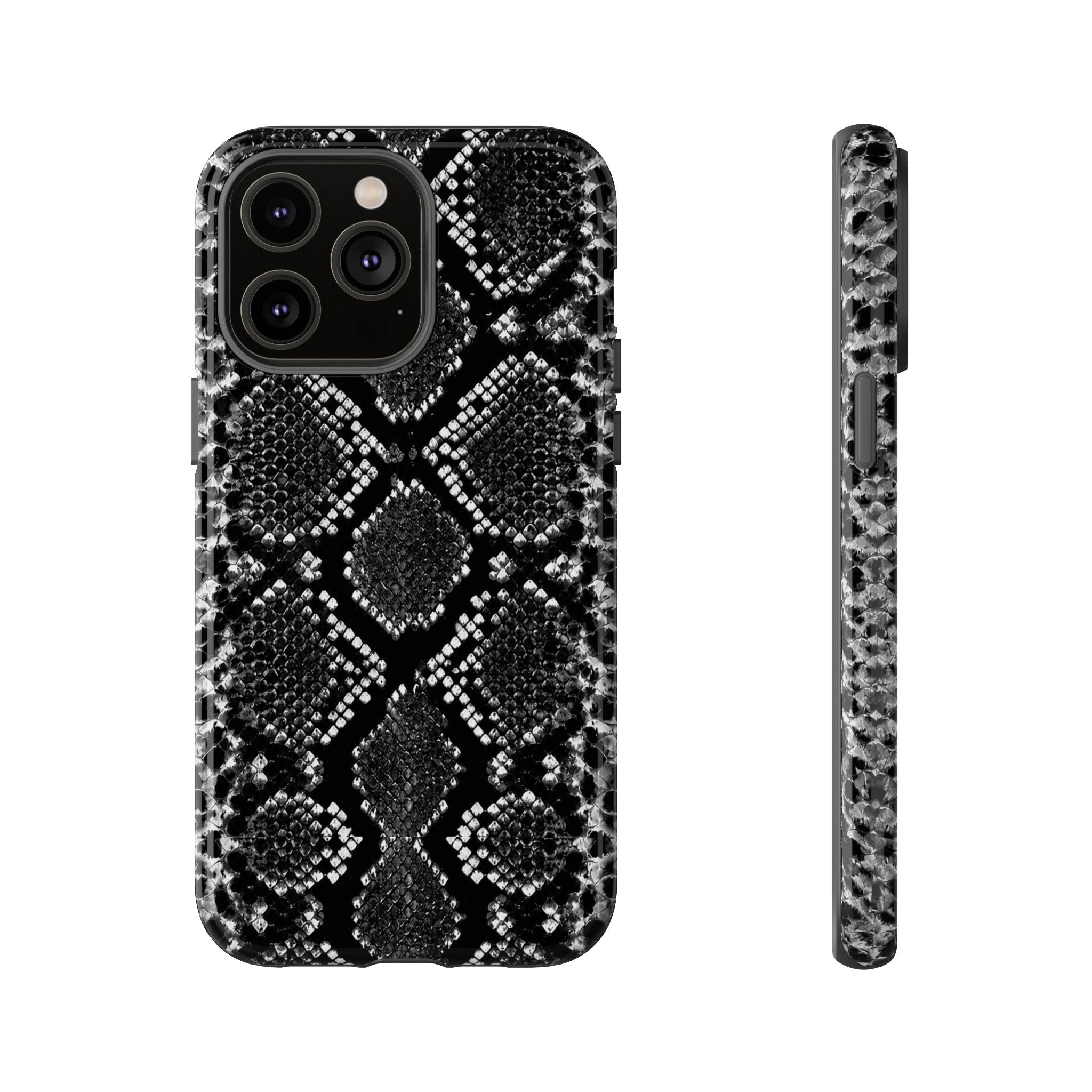 Black Snakeskin - Phone Case