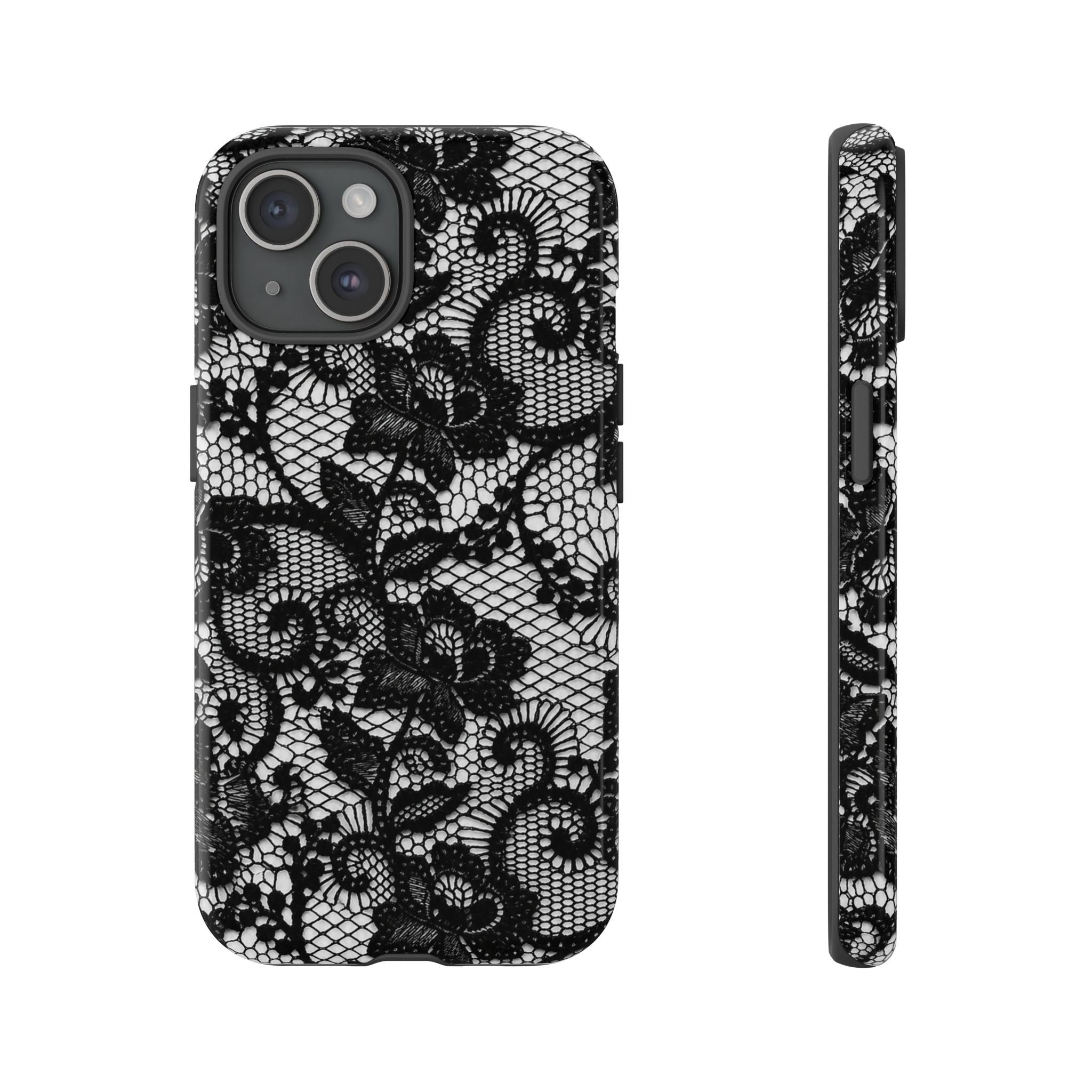 Black Lace - Phone Case