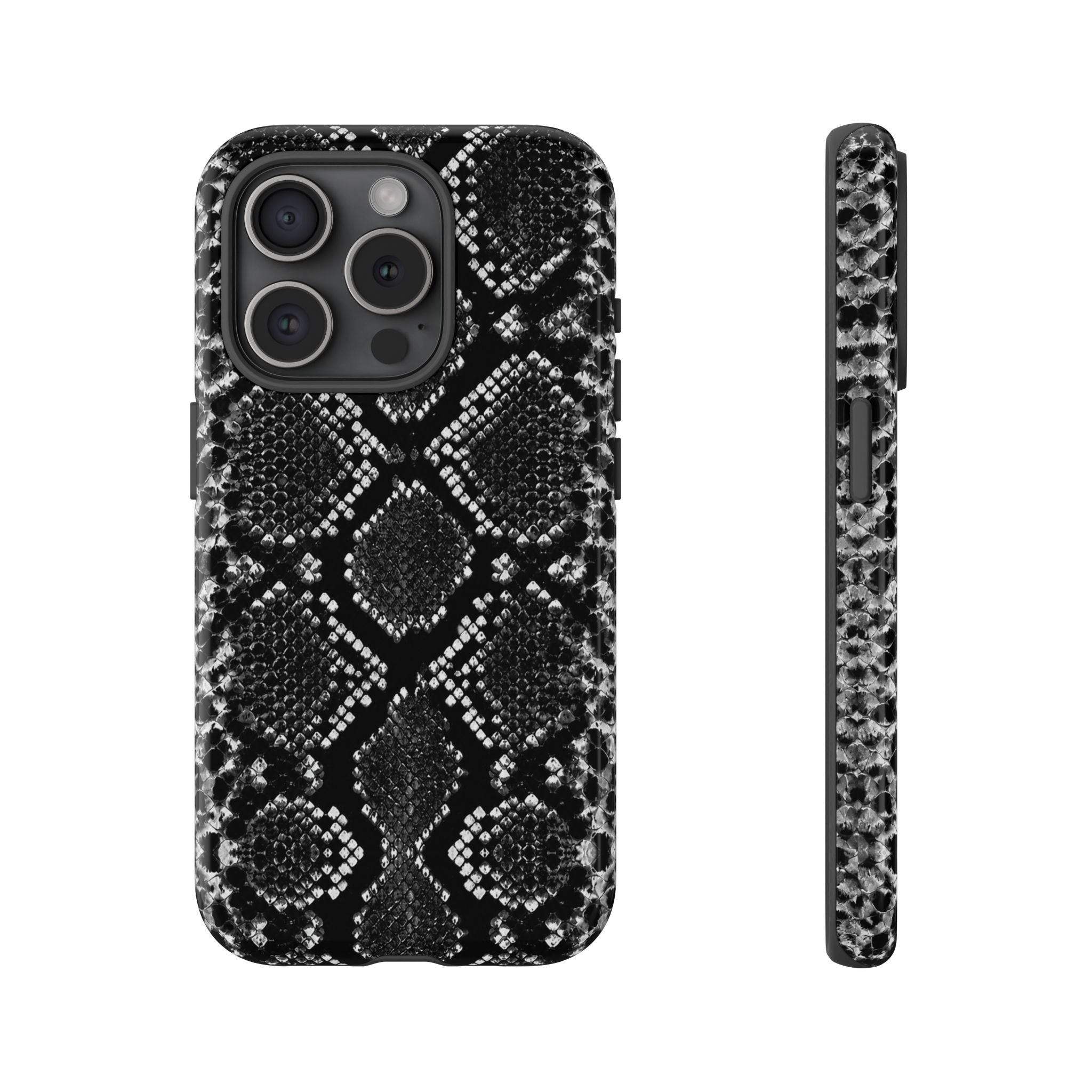 Black Snakeskin - Phone Case