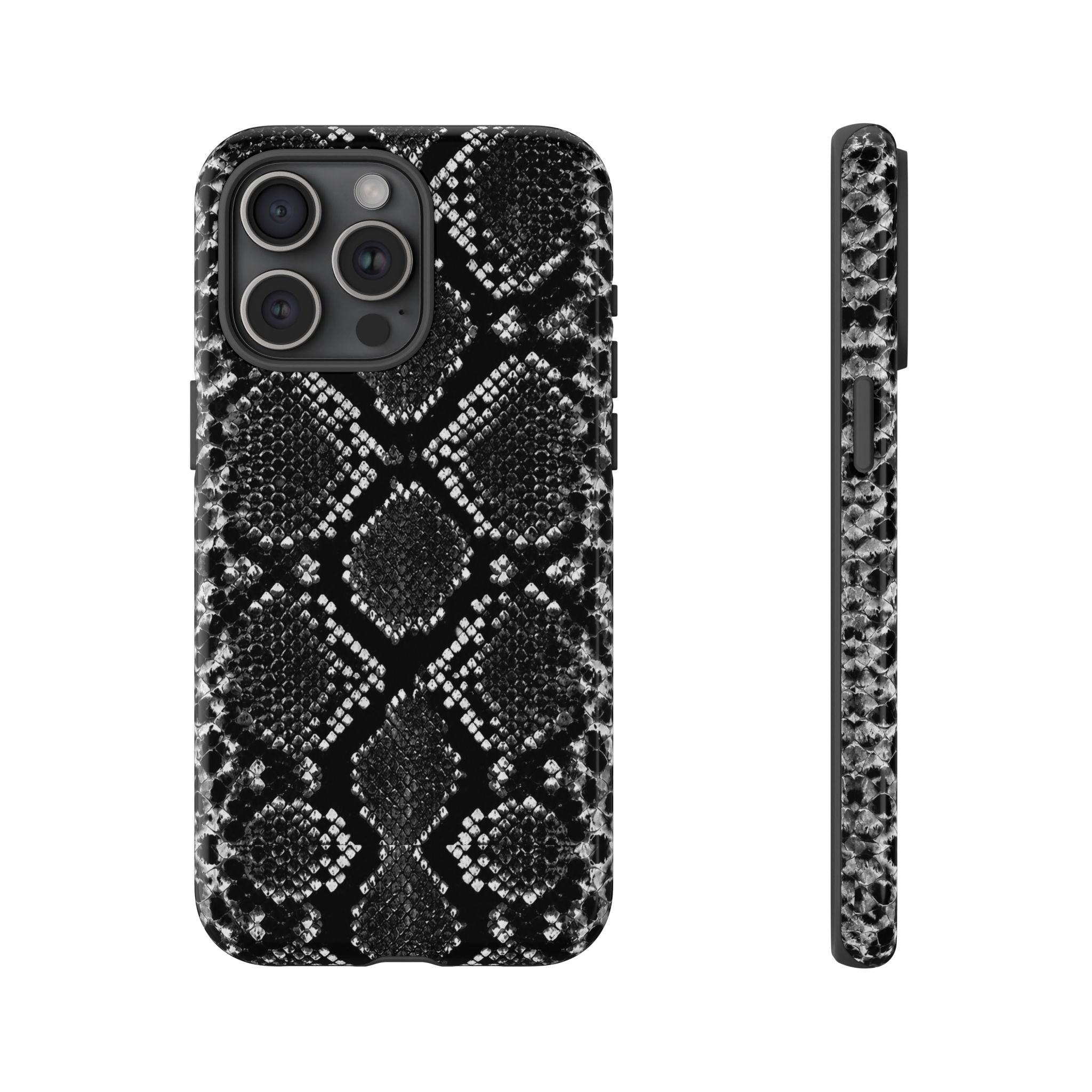 Black Snakeskin - Phone Case