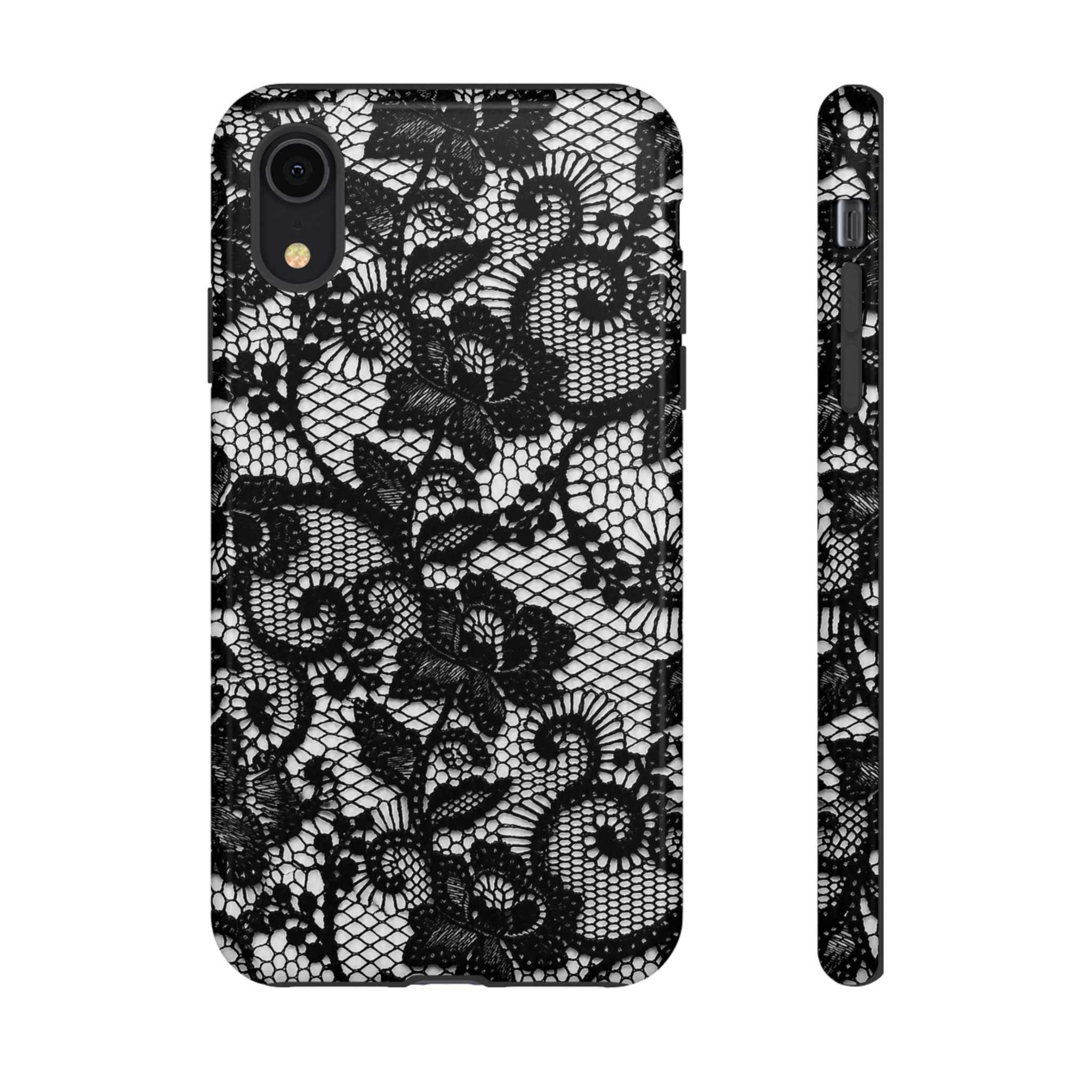 Black Lace - Phone Case