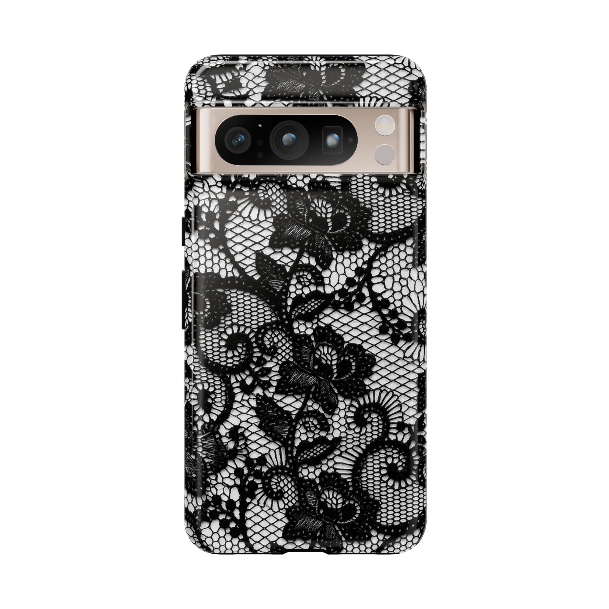 Black Lace - Phone Case