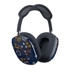 Floral Mandala AirPod Max Cases — Navy Boho Headphone Covers