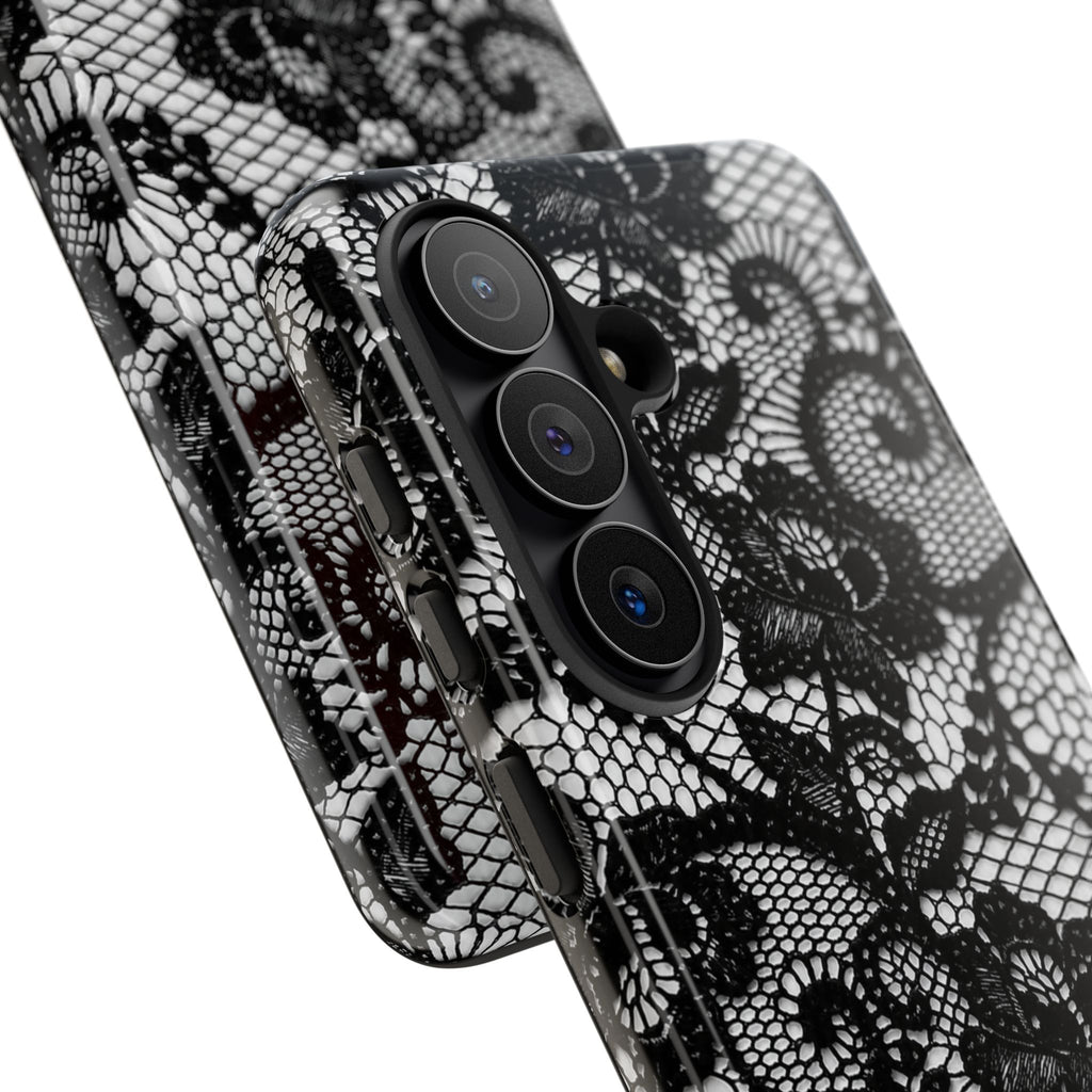 Black Lace - Phone Case