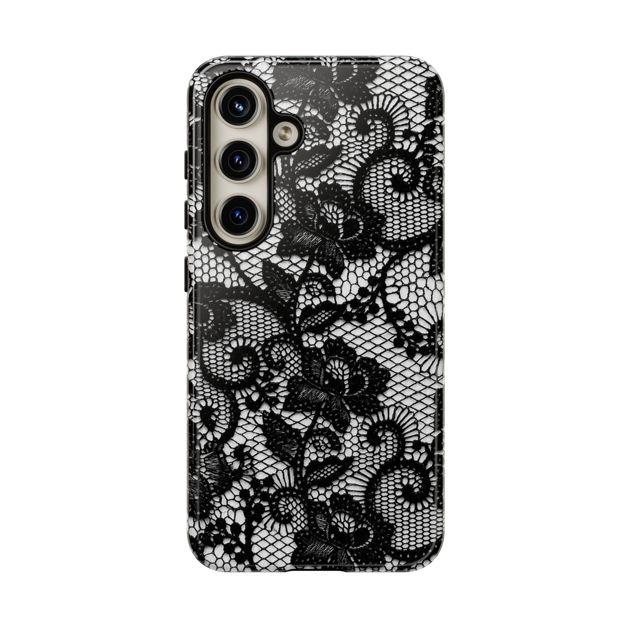 Black Lace - Phone Case