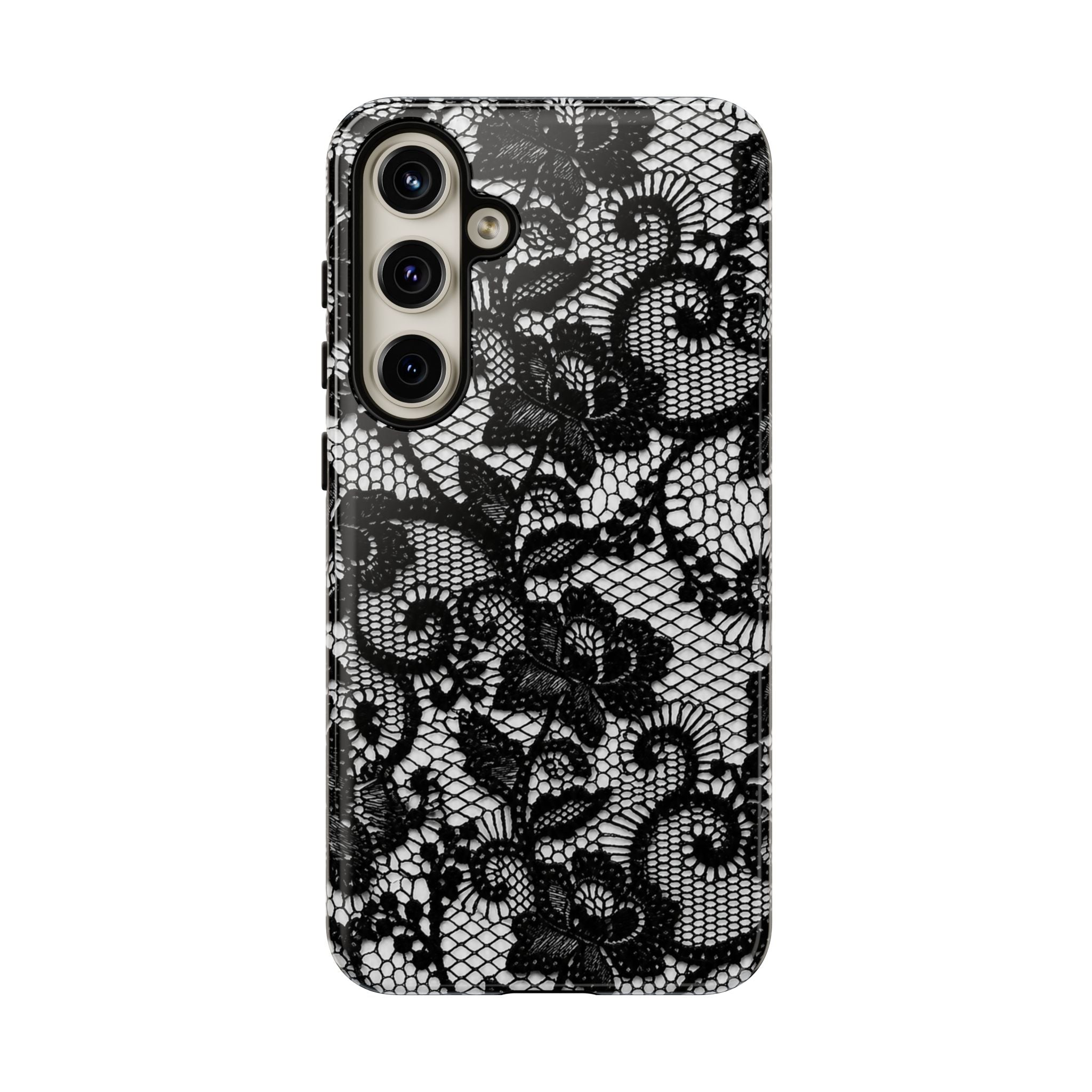 Black Lace - Phone Case