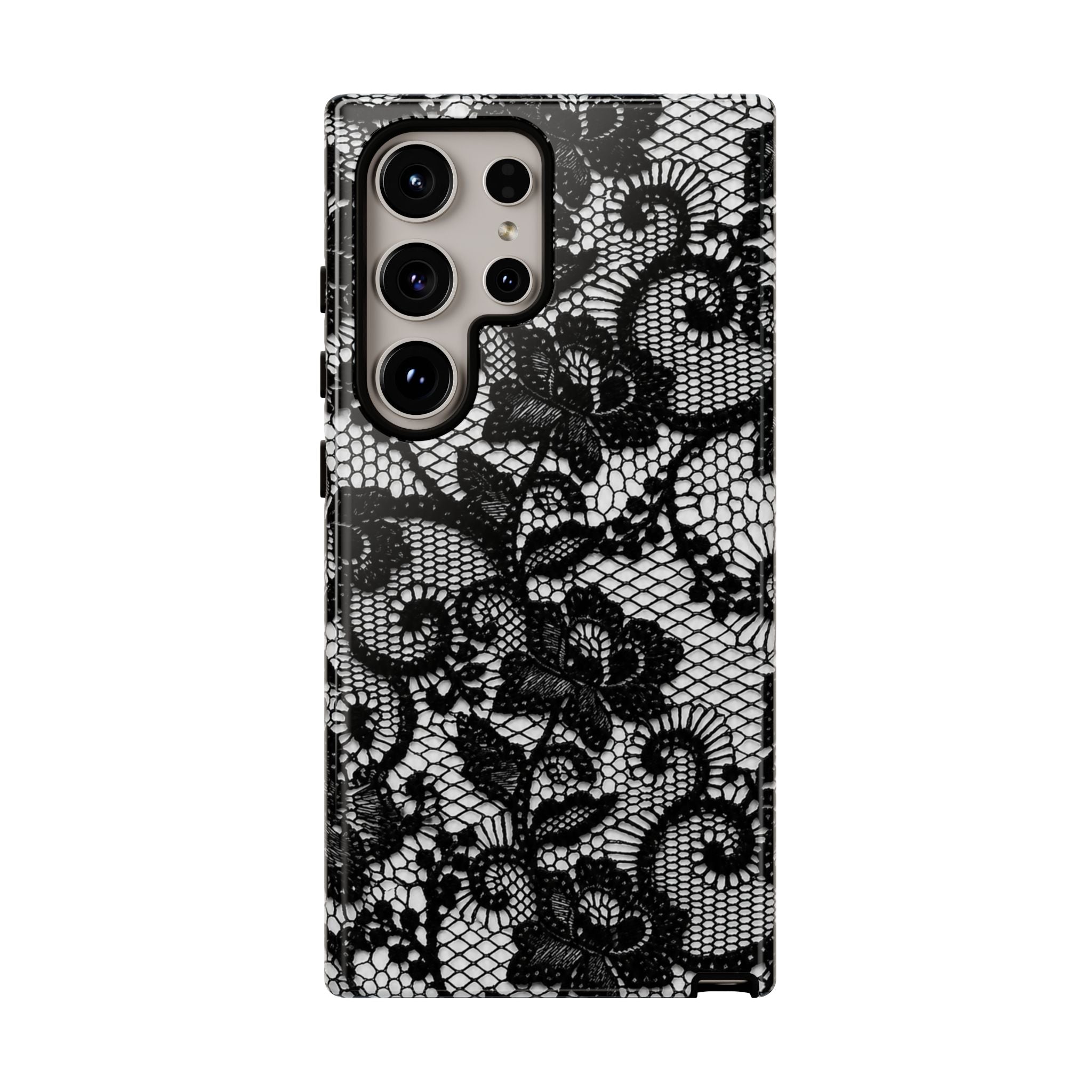 Black Lace - Phone Case