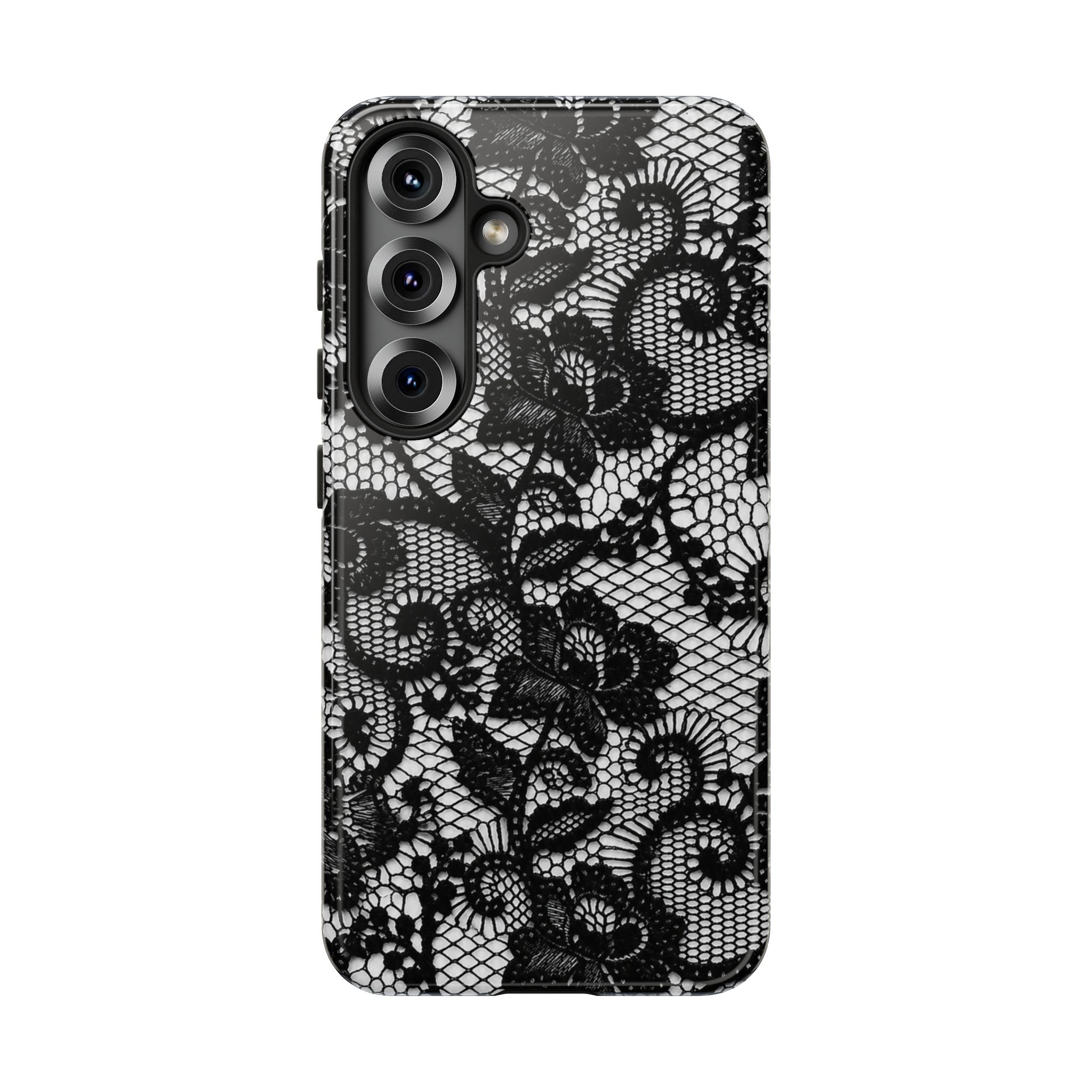 Black Lace - Phone Case