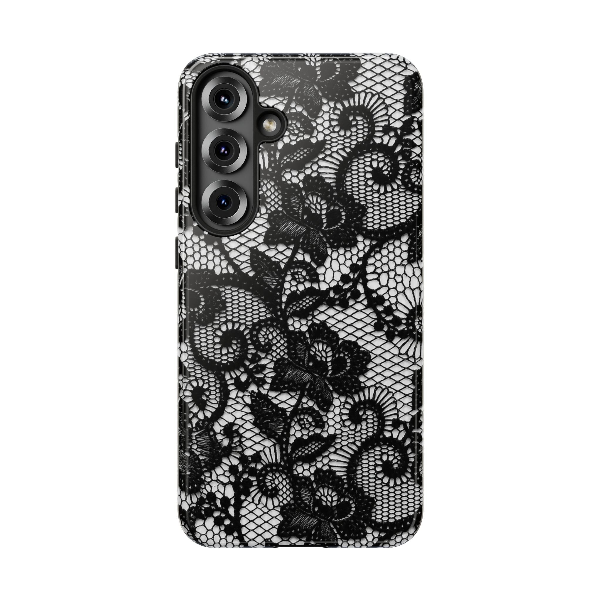 Black Lace - Phone Case