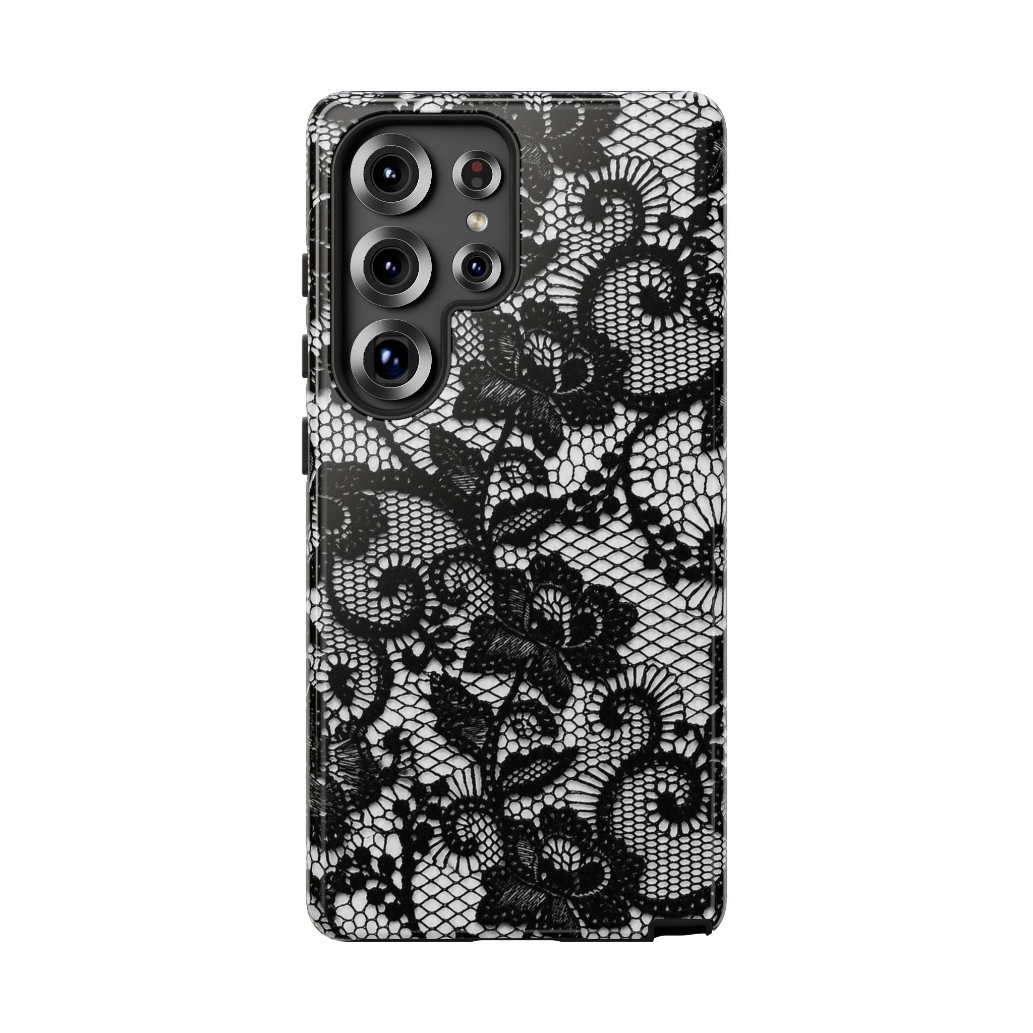 Black Lace - Phone Case