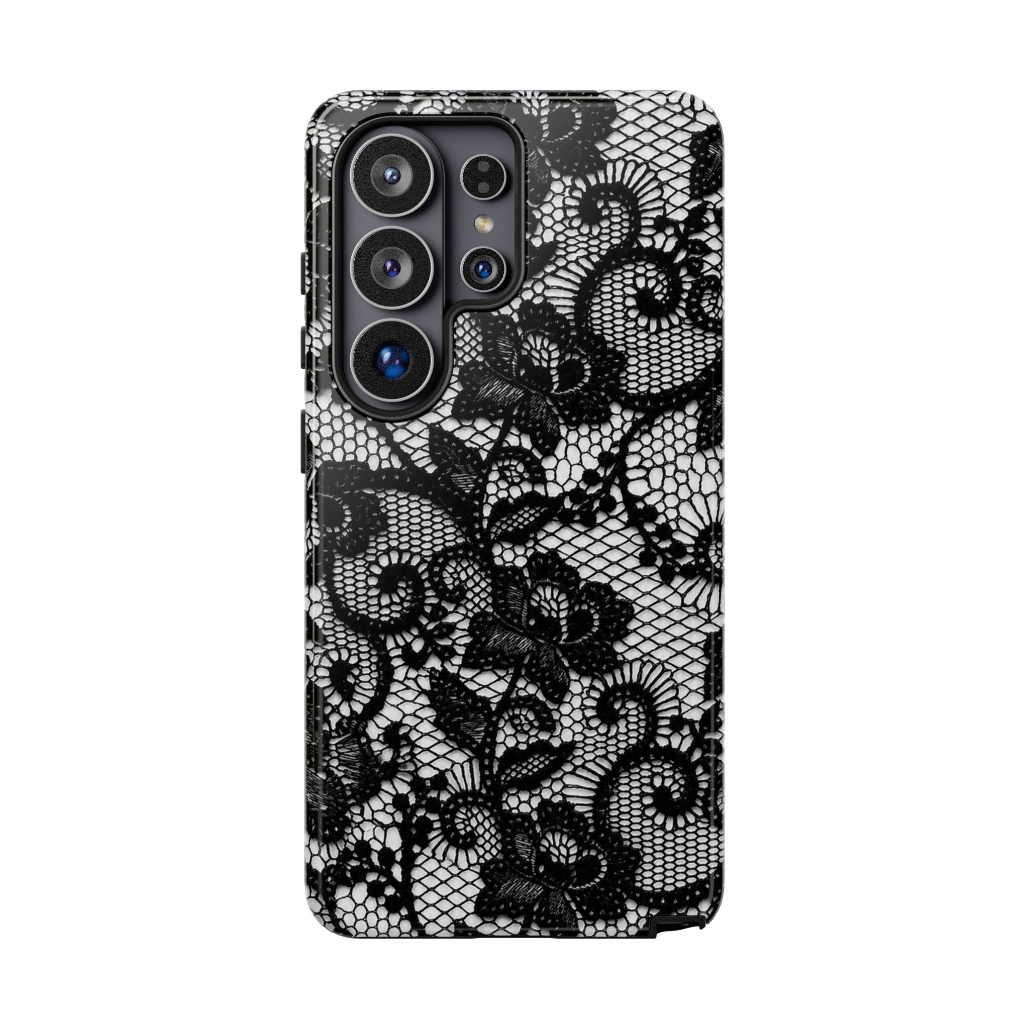 Black Lace - Phone Case