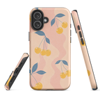 Retro Yellow Cherry - Phone Case