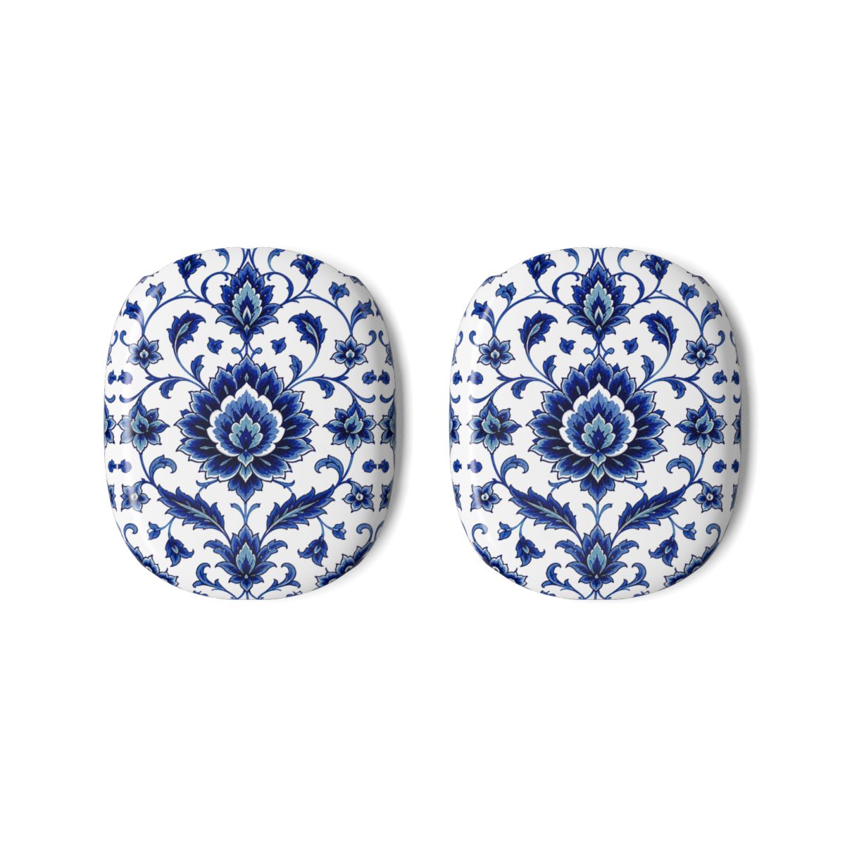 Blue Floral Porcelain AirPods Max Case