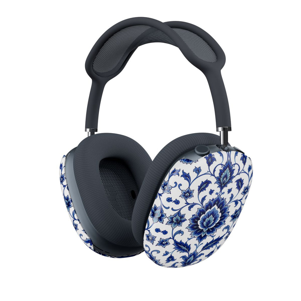 Blue Floral Porcelain AirPods Max Case