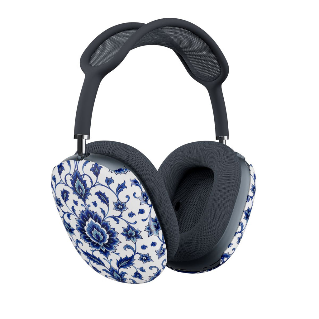 Blue Floral Porcelain AirPods Max Case