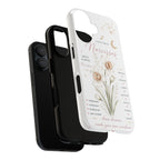 Narcissus Zodiac Phone Case — Sagittarius Birth Flower Tough Case