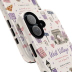 West Village Phone Case — Cute NYC Collage Protective Tough Case