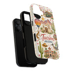 Tucson Arizona Illustrated Phone Case — Southwestern Travel Phone Cover