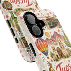 Tucson Arizona Illustrated Phone Case — Southwestern Travel Phone Cover