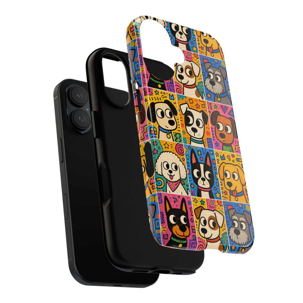 Colorful Pop Art Dogs Phone Case