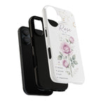 Gemini Zodiac Phone Case — Personalized Rose Constellation Tough Case